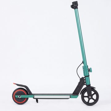 Vankel Cityroller 6.5 Zoll Faltbarer E-Scooter für 6-12 Jahren Kinder, 150,00 W, 12,00 km/h, 150W motor bis zu 12 km/h LED Display, Leichter Elektroroller mit EBS