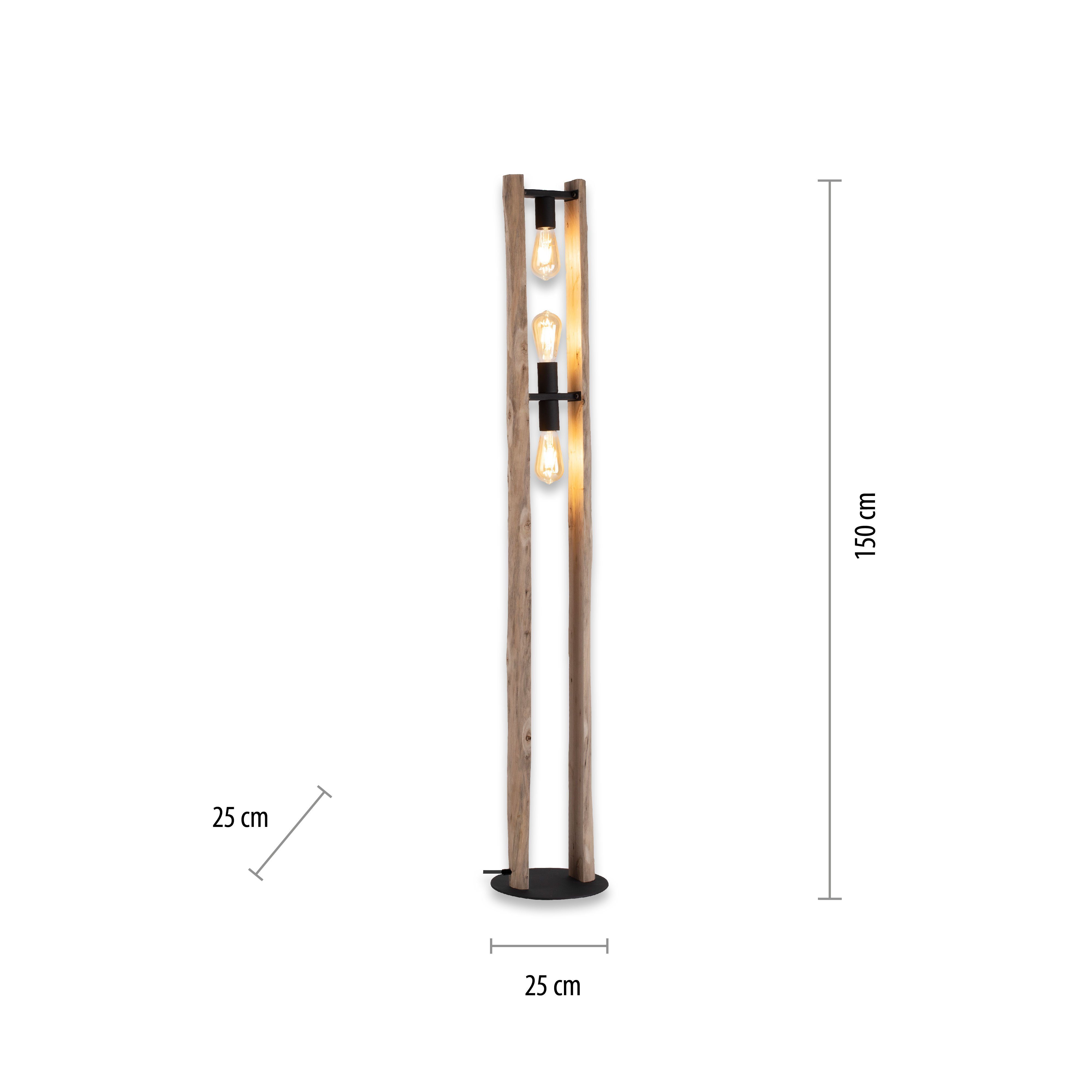 Schalter, ExklusiveE27, Direkt Leuchten Stehlampe Fußschalter ohne LOG, Leuchtmittel,