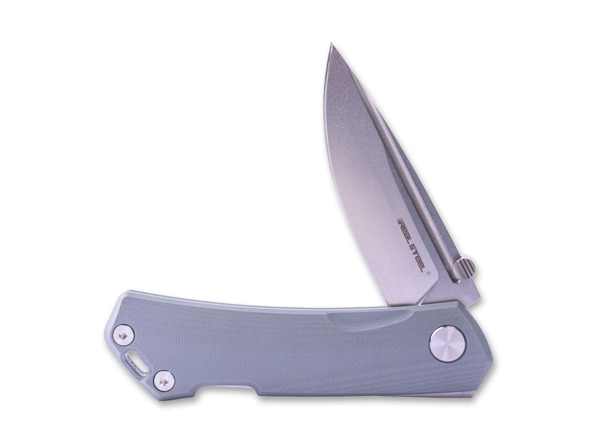 Real Steel Taschenmesser Taschenmesser Luna Maius Eco G10 Grey