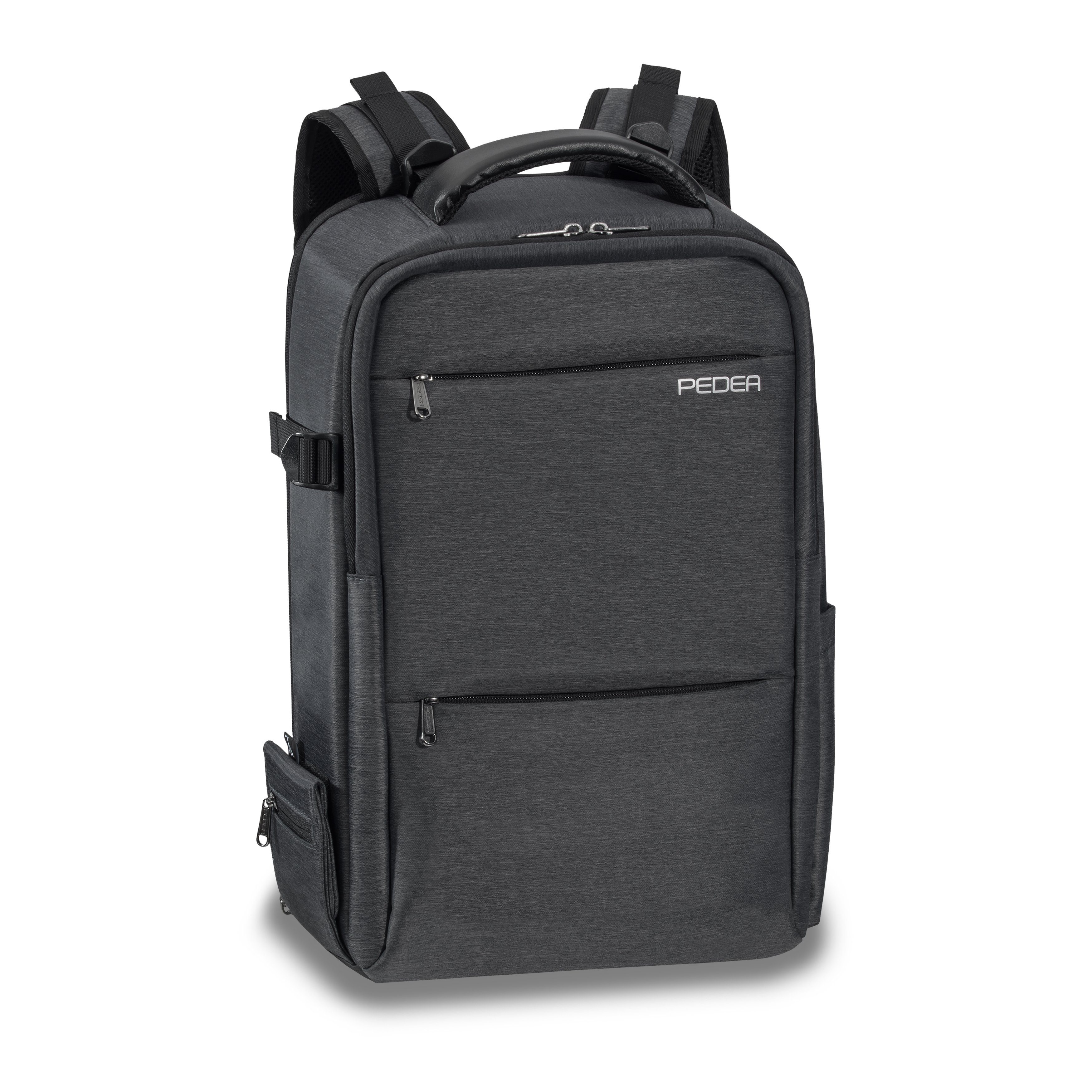 PEDEA Fotorucksack NOBLE Kamerarucksack mit variabler Inneneinteilung und viel Stauraum, Mit Regenschutz, variabler Inneneinteilung und viel Stauraum