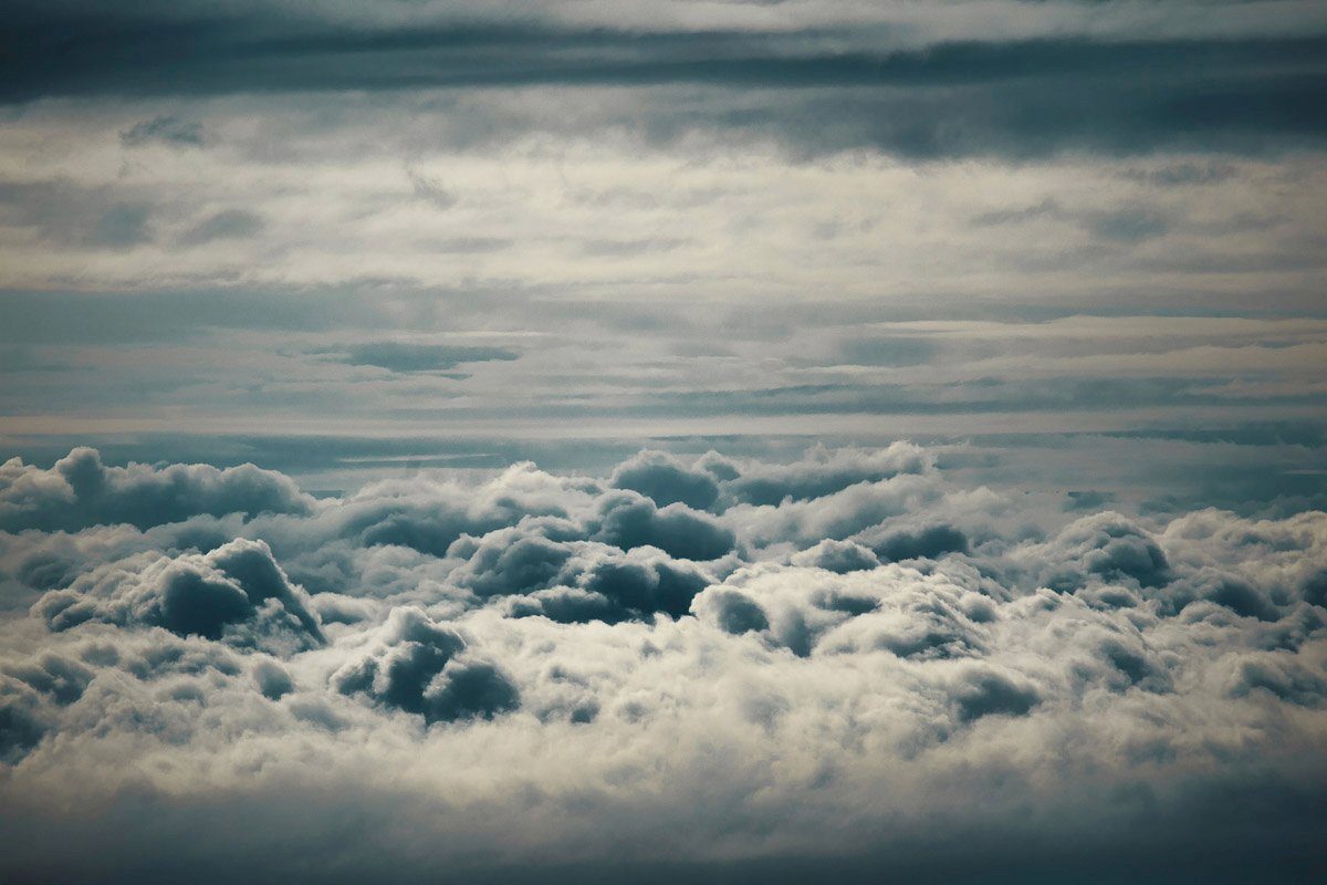 Papermoon Fototapete Wolken