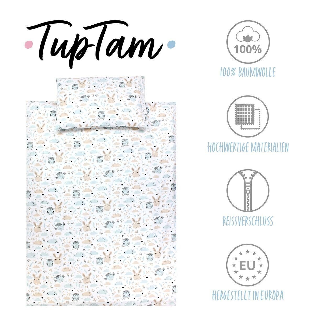 TupTam Babybettwäsche Kinder Bettwäsche Set Babybettwäsche günstig online kaufen