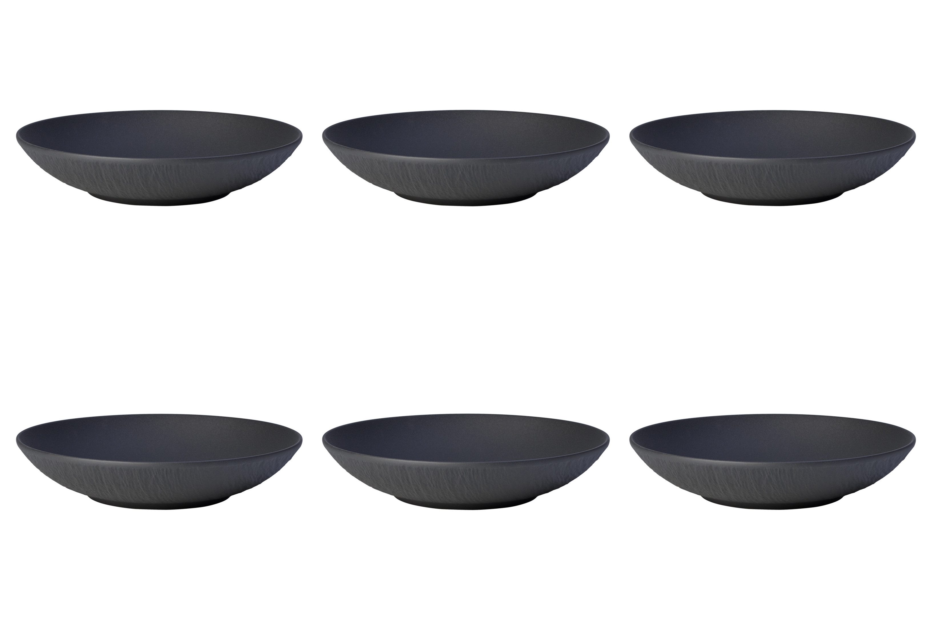 Villeroy & Boch Suppenteller Manufacture Rock, Spülmaschinengeeignet