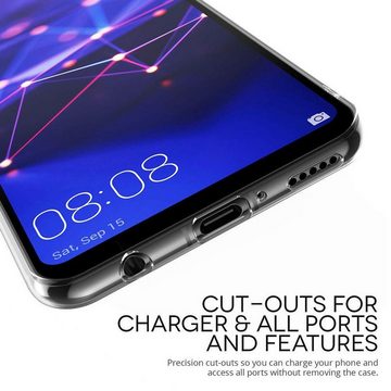 König Design Handyhülle Huawei Mate 20 Lite, Huawei Mate 20 Lite Handyhülle Ultra Dünn Bumper Backcover Transparent