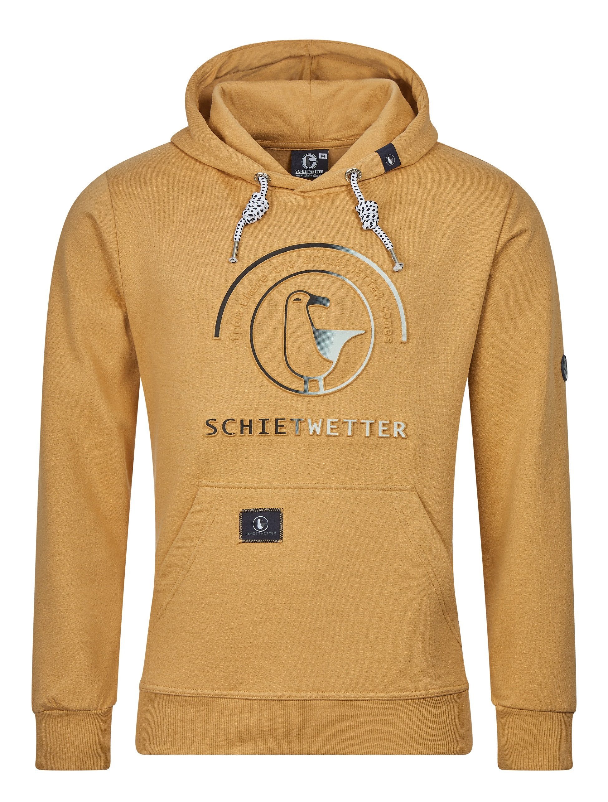Schietwetter Kapuzenpullover Herren Hoodie Hansi 3D-Logo-Print, warm, bequem (1-tlg)
