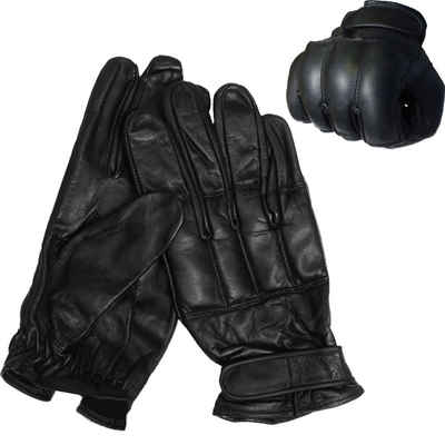 Mil-Tec Lederhandschuhe Security Handschuhe Defender Quarzsand
