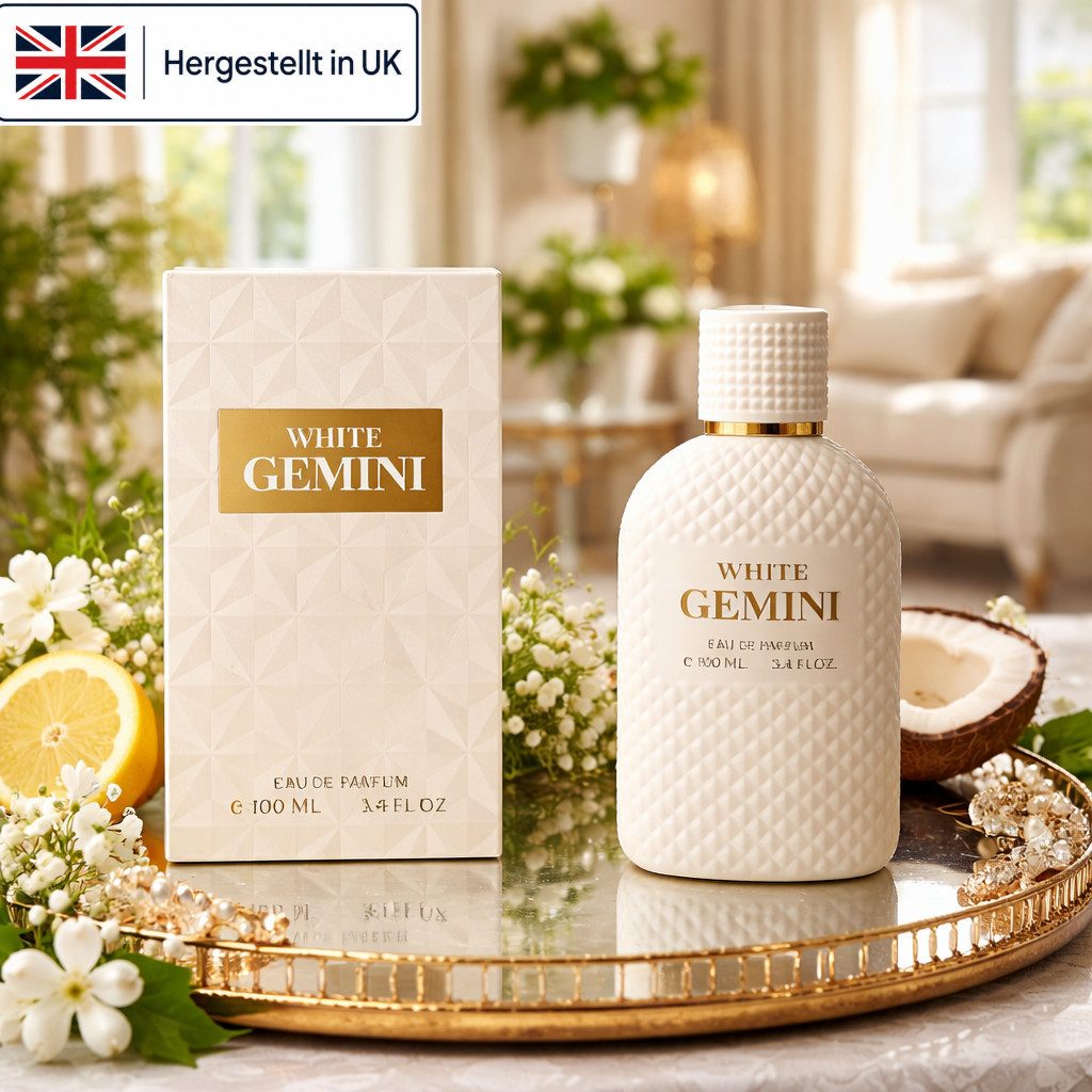 Eau de Parfum White Gemini Damenduft: Zitrisch, Ledrig, Holzig, e100 ml