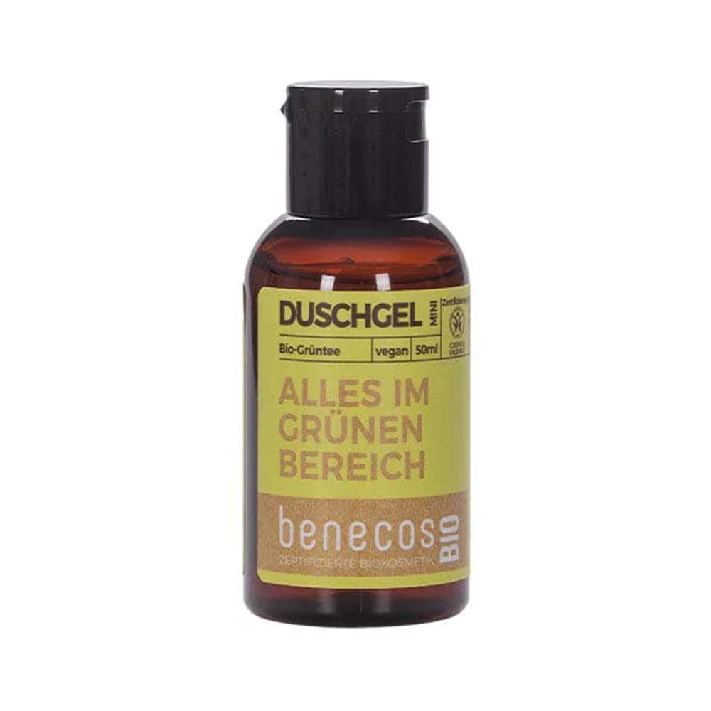 Benecos Duschgel Grüntee - Duschgel Mini 50ml
