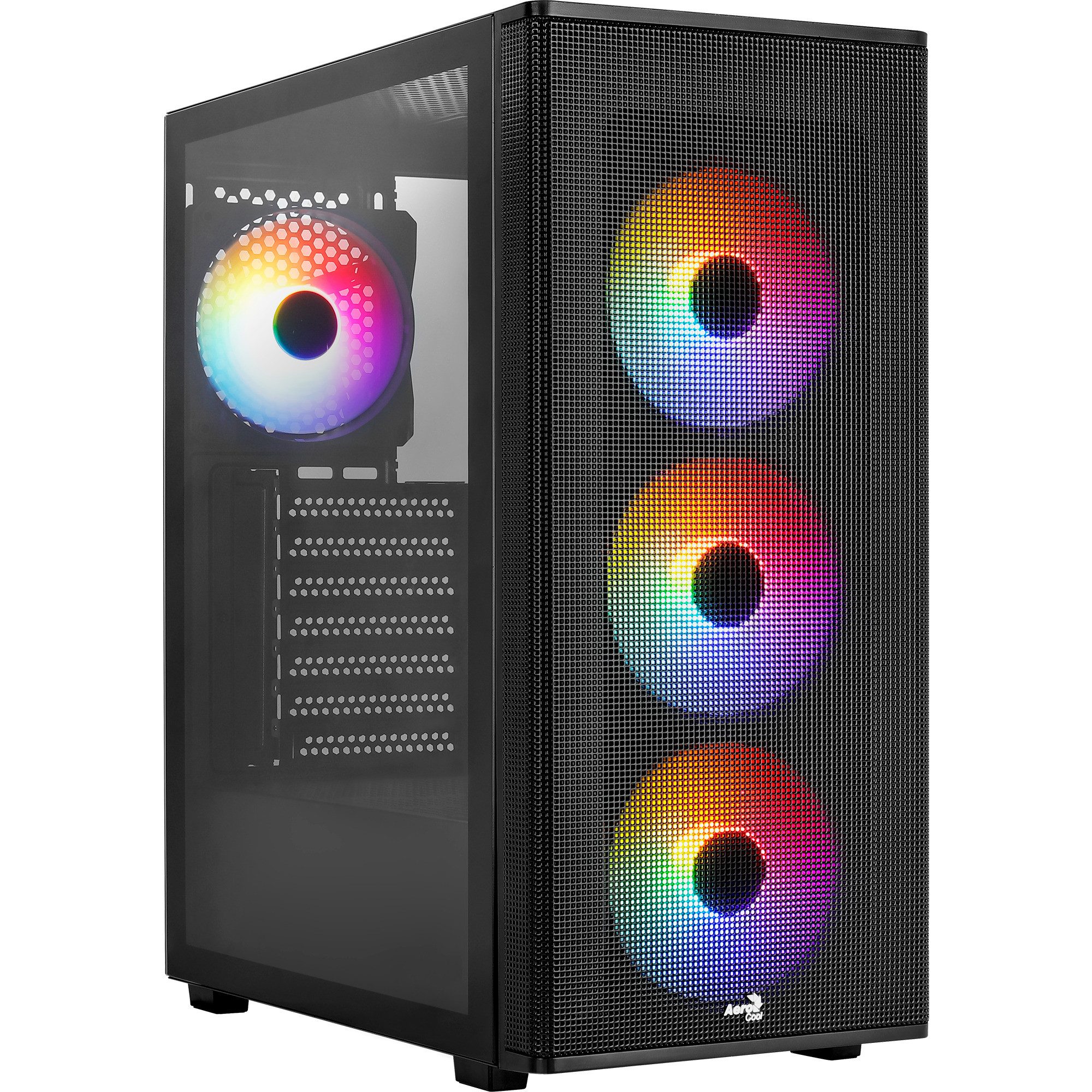 PC-Gehäuse Aerocool Designer-G-BK-v2, Tower-Gehäuse