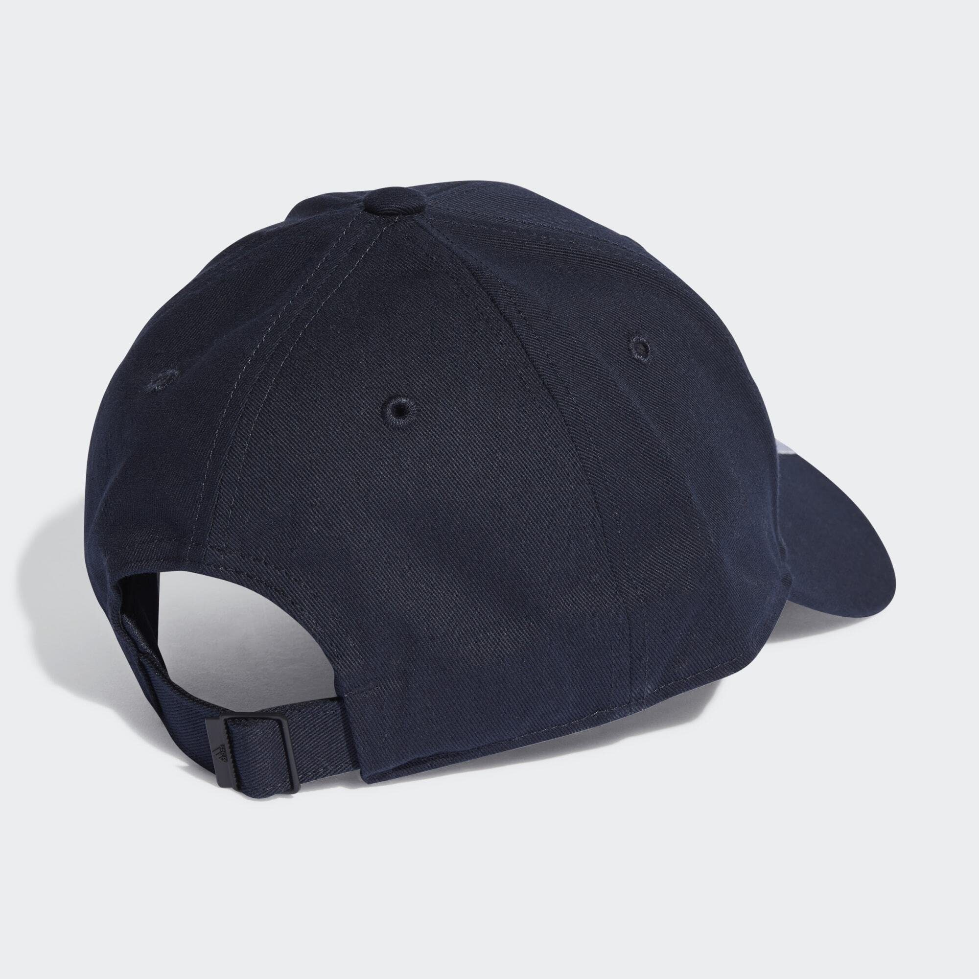 adidas Sportswear Baseball Cap White / BASEBALL Ink 3-STREIFEN Legend KAPPE BASEBALL TWILL COTTON