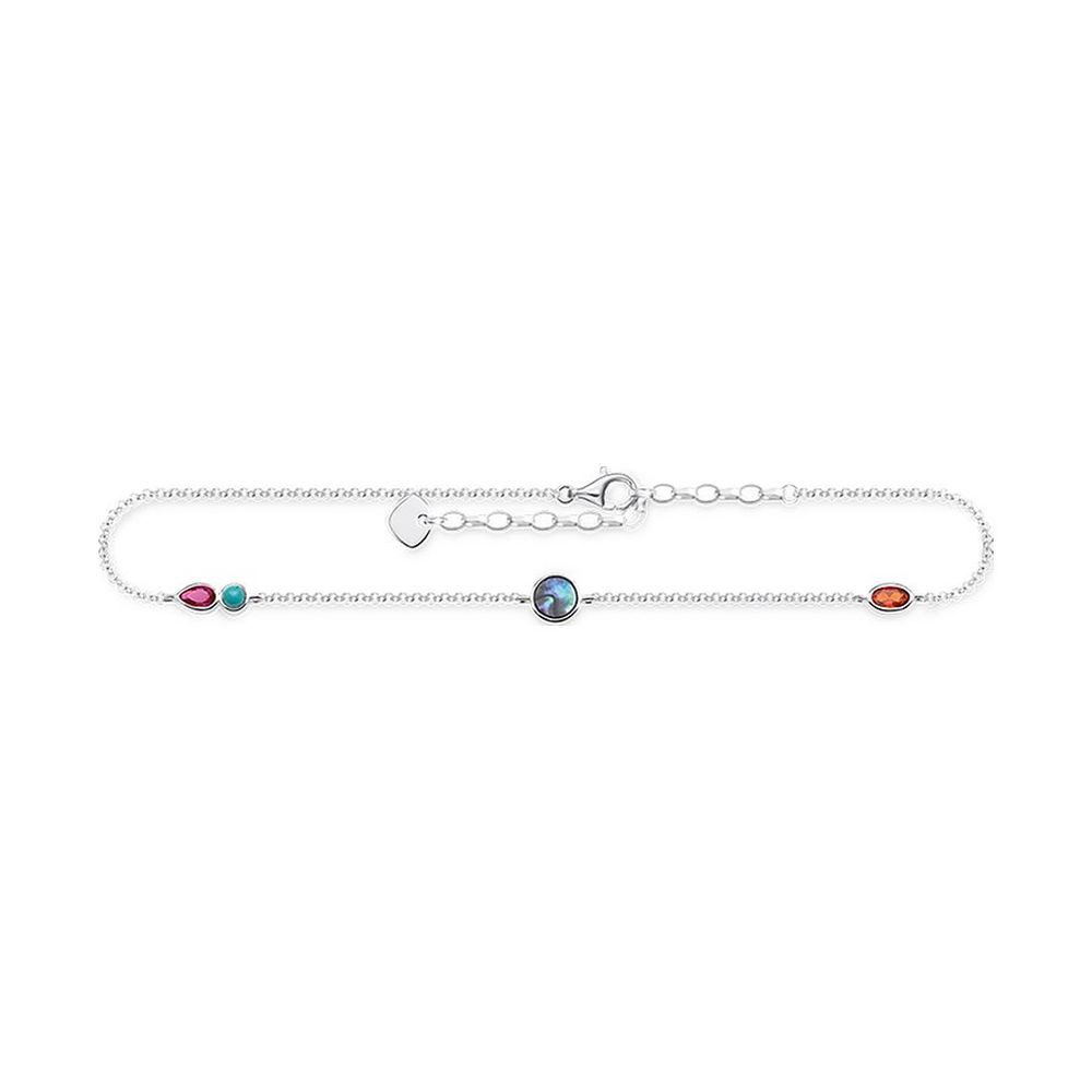 THOMAS SABO Fußkette mit Anhänger Bunte günstig online kaufen