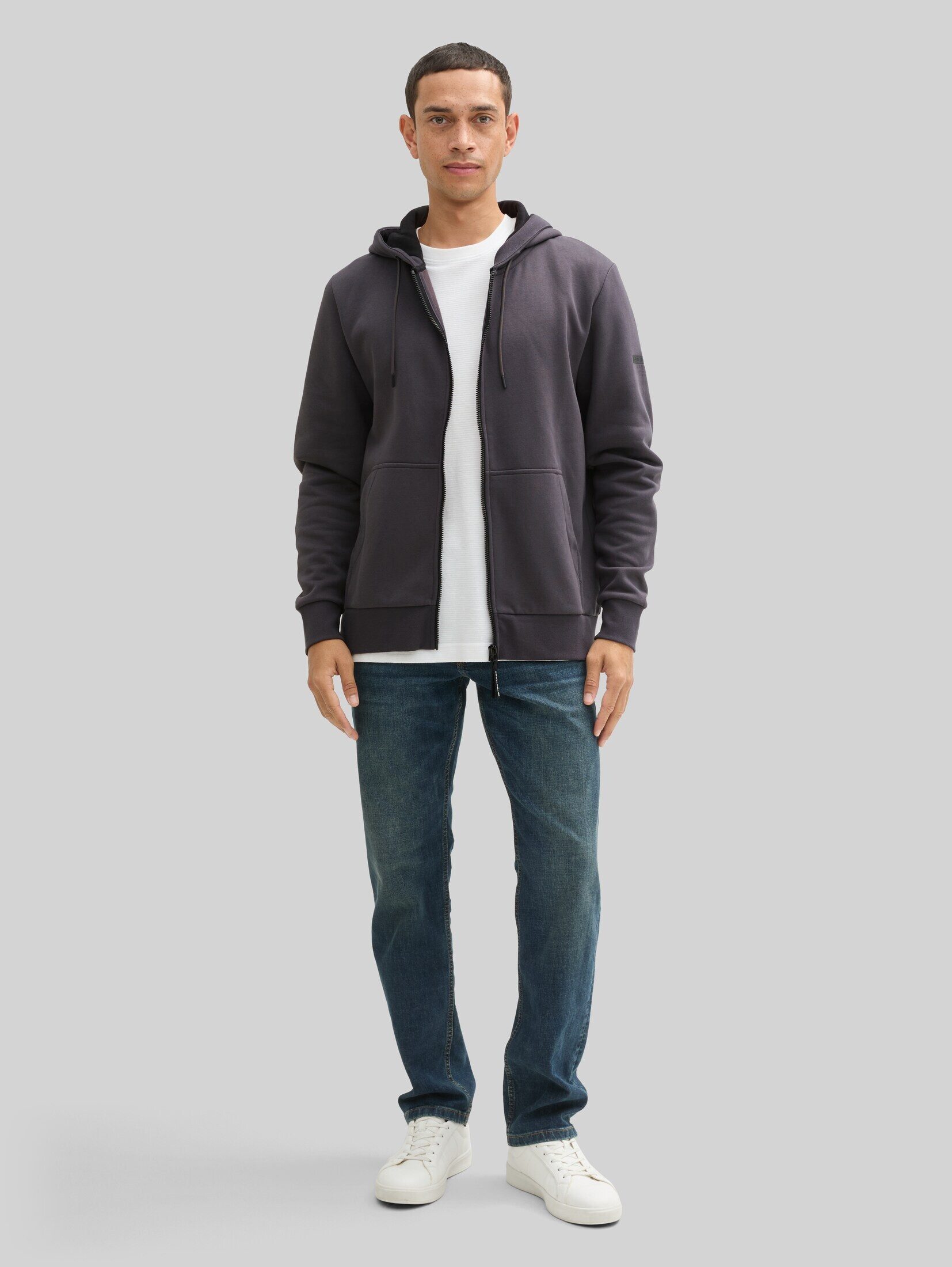 TOM TAILOR Sweatshirt Strick & Sweatshirts Basic Hoodie Sweatjacke