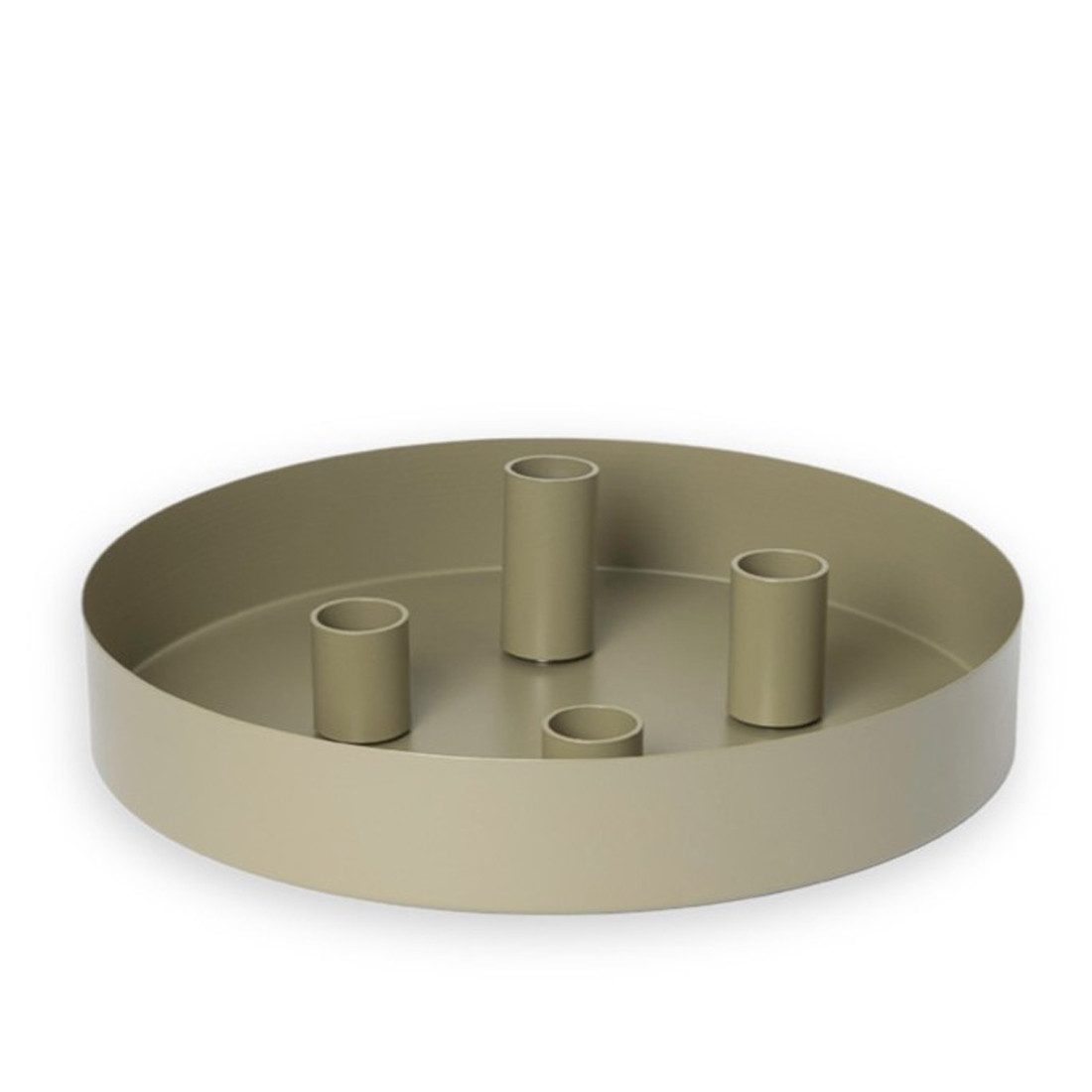 Storefactory Scandinavia Kerzenständer Kerzenhalter SUND 4er grün, Ø 24cm x günstig online kaufen