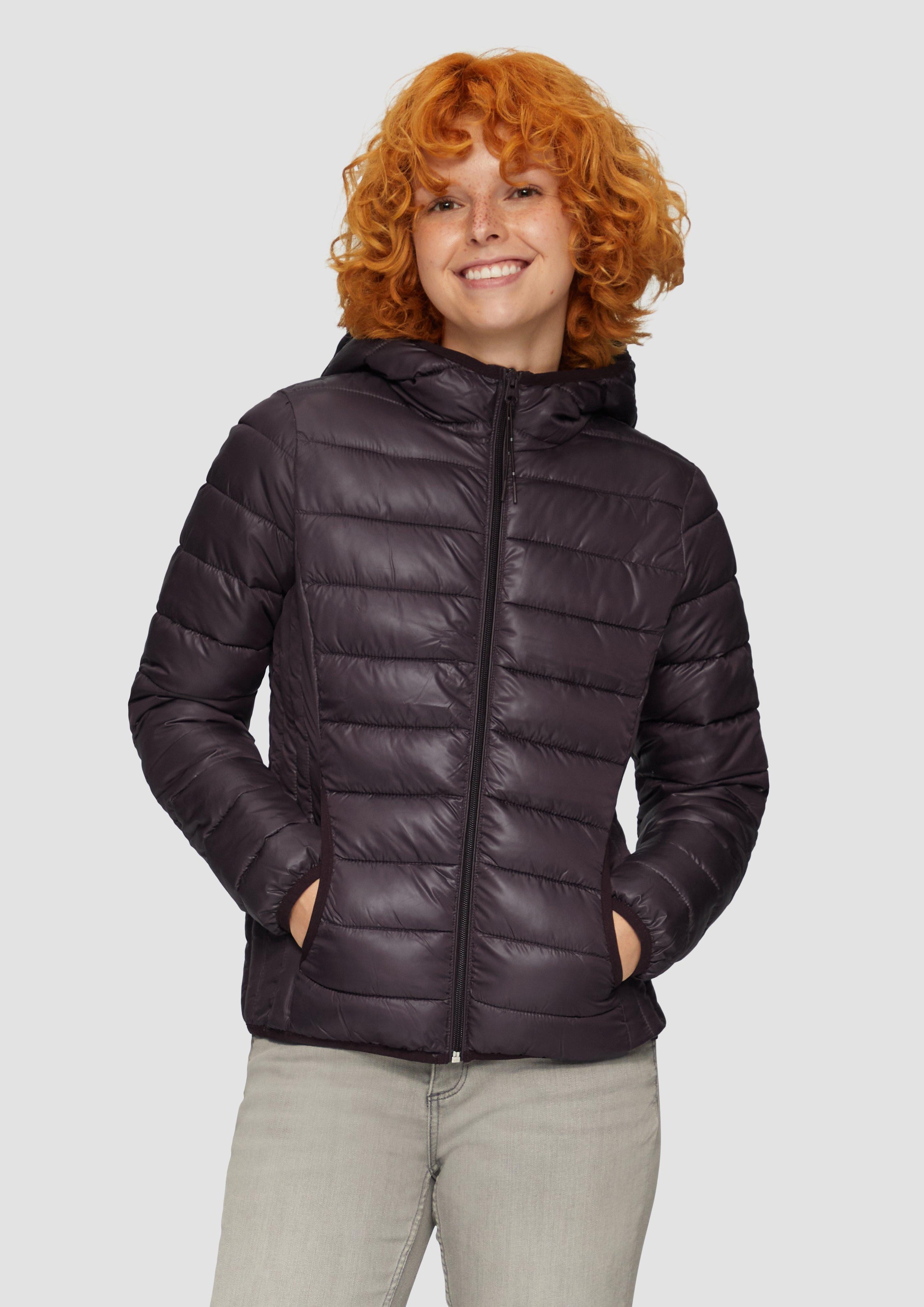 QS Outdoorjacke Leicht wattierte Steppjacke mit günstig online kaufen