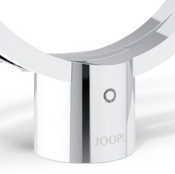 JOOP! LED Tischleuchte JEWEL LIGHTS, Dimmfunktion, LED fest integriert, Warmweiß, Tischleuchte in Ringform mit Premium-LEDs in Kristallglas-Optik
