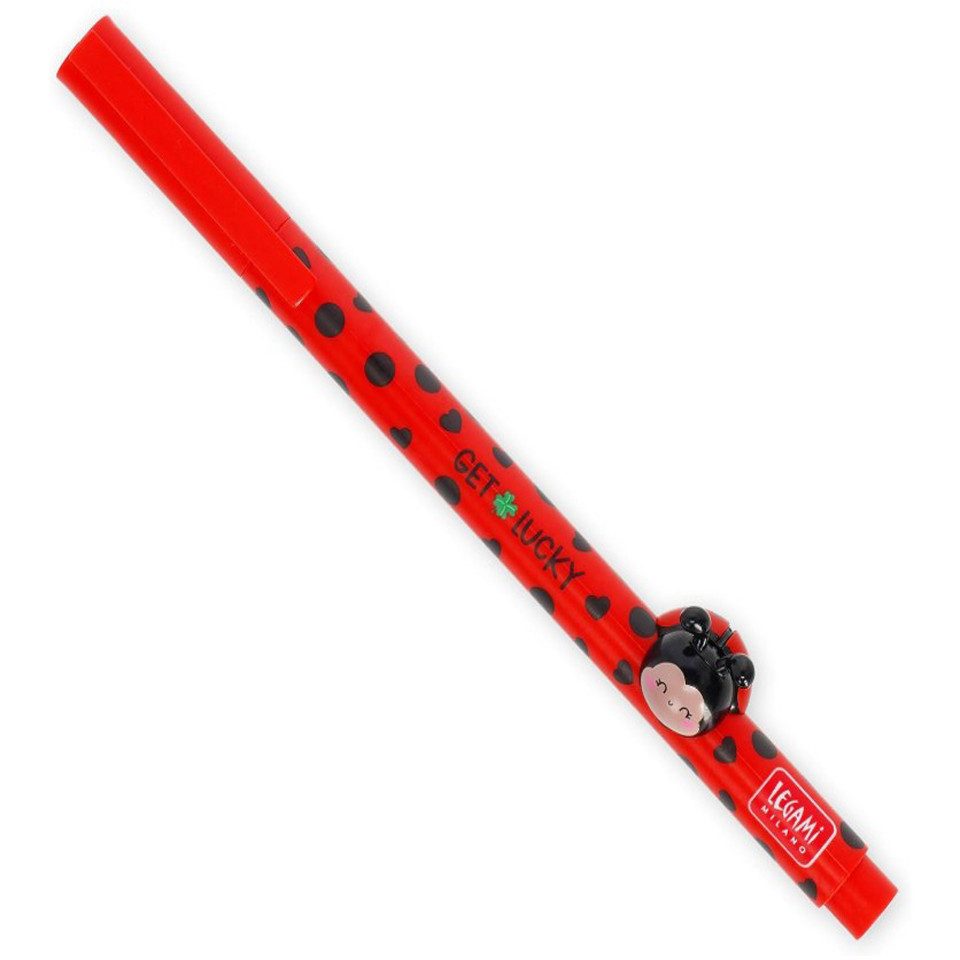 Legami Federmäppchen LEGAMI Wonderwow Federmäppchen Ladybug inkl. 2 Gelschreiber