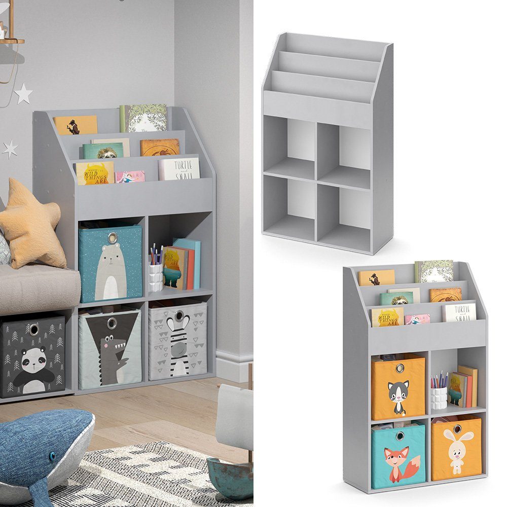 Vicco Bücherregal Luigi, Grau, 72 x günstig online kaufen
