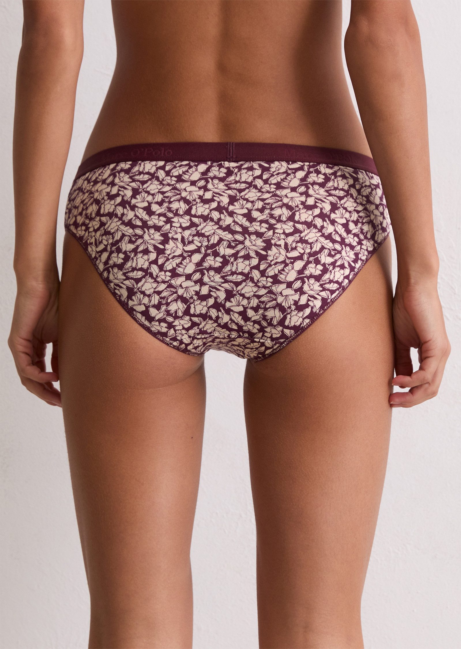 Marc O'Polo Hüftslip Essentials (3er Pack) Baumwollmix, elastischer Bund, atmungsaktiv