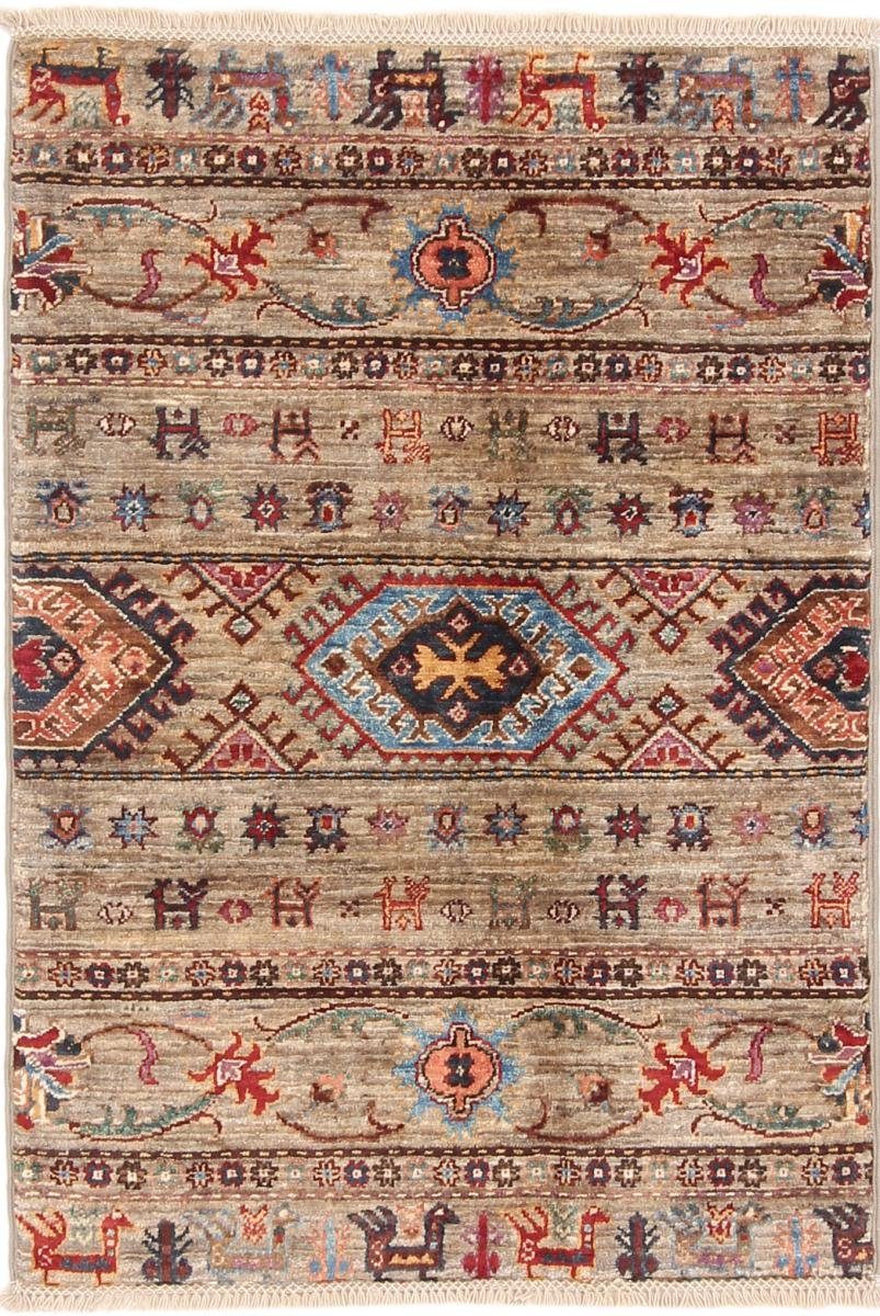 Handgeknüpfter Orientteppich, rechteckig, mm Nain 63x91 5 Arijana Trading, Shaal Höhe: Orientteppich