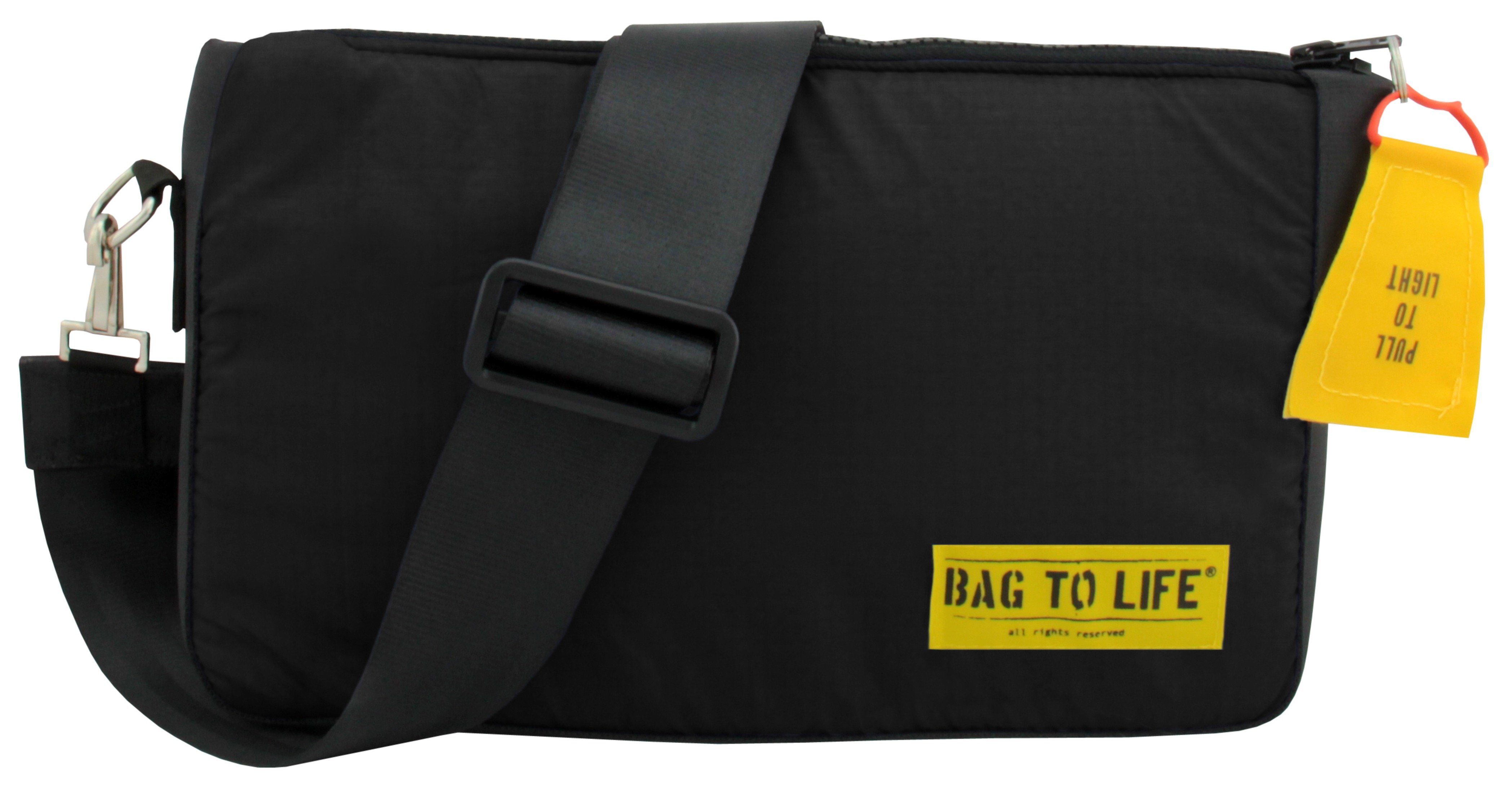 Bag to Life Umhängetasche Bag, recycelter Rettungsweste Follow aus me