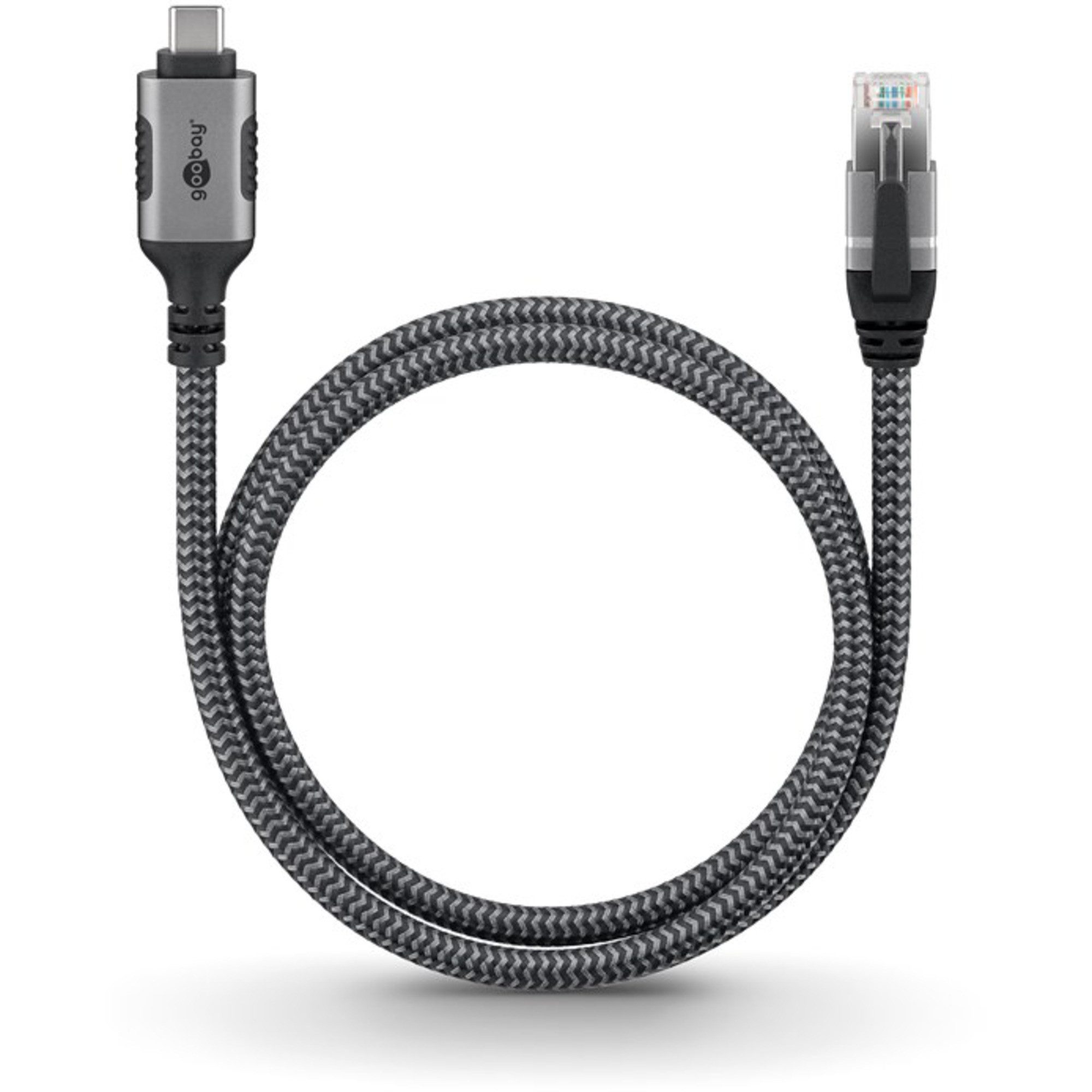 Goobay goobay Ethernet-Kabel USB-C 3.2 Gen2 Stecker > Computer-Kabel