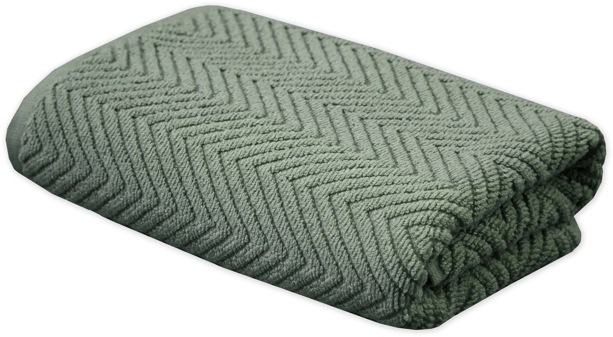framsohn frottier Handtücher (2-St), Bio hergestellt in mit Österreich, Frottier Handtücher, Kordel, Bauschzwirn green-dunkelgrün-tannengrün-moosgrün Ocean gedrehter