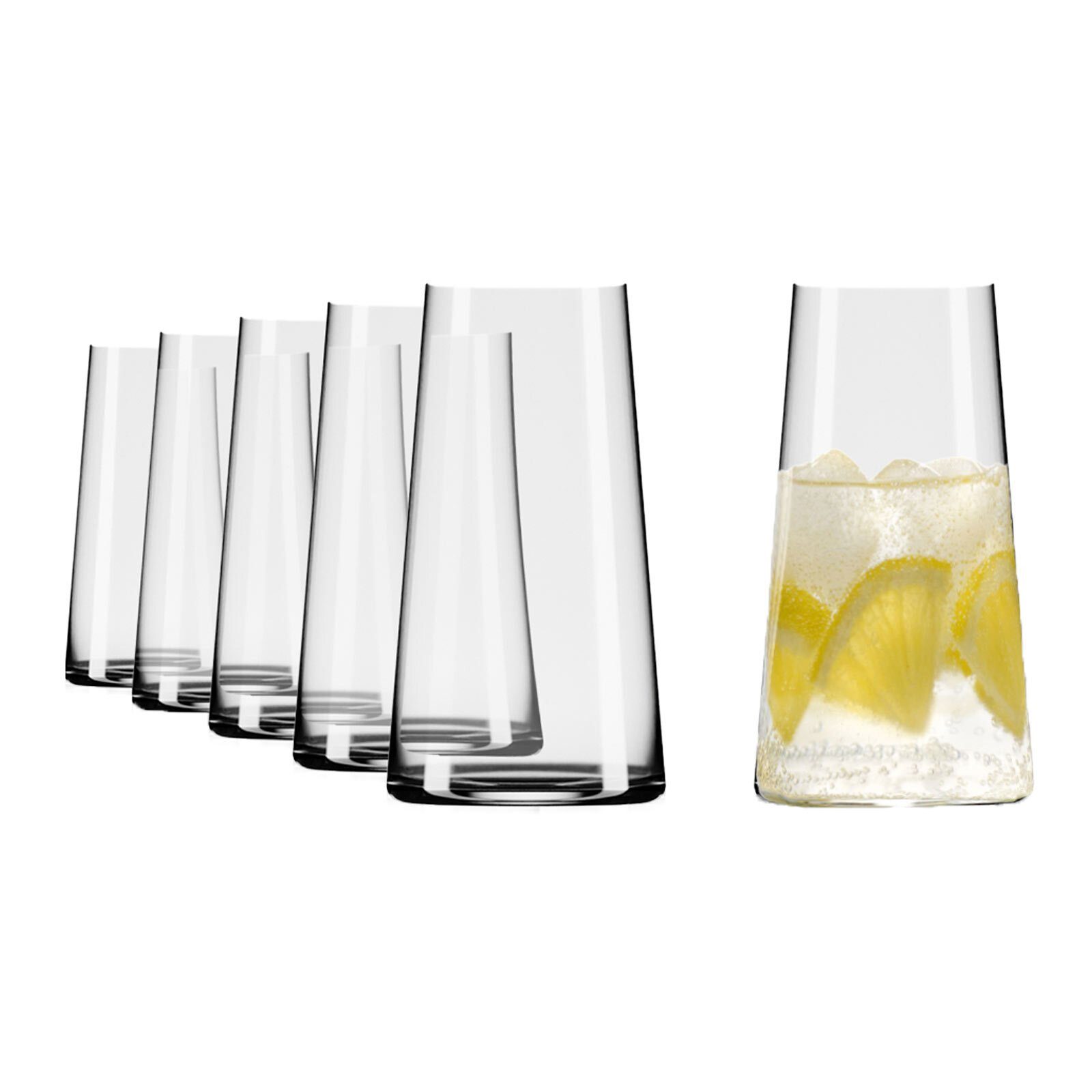 Stölzle Longdrinkglas Power Келихи для лонгдрінку 458 ml 6er Set, Glas