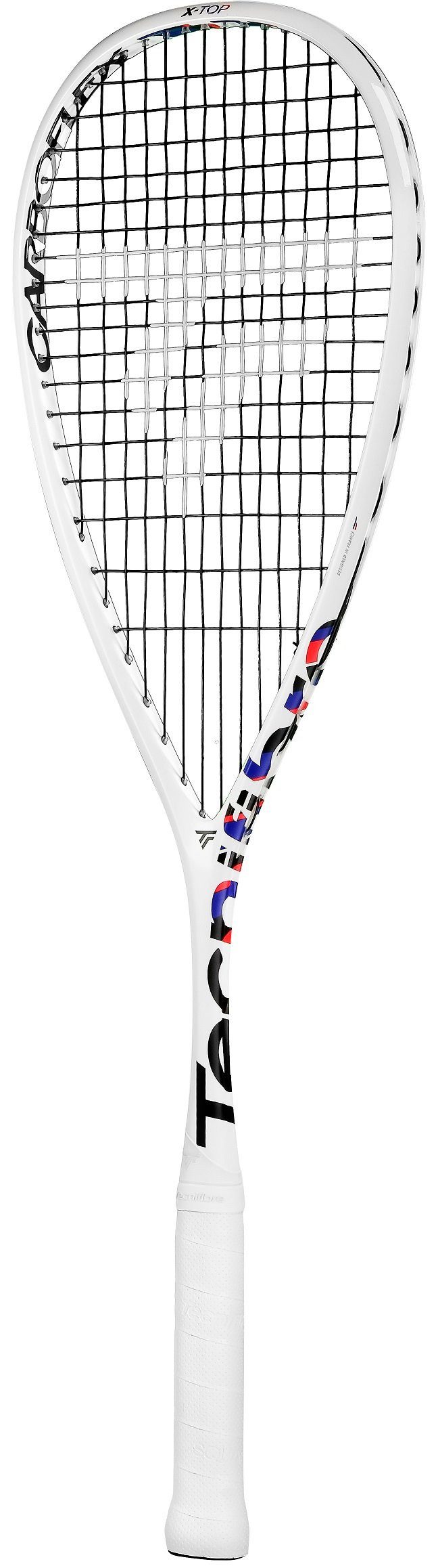 Tecnifibre Squashschläger Carboflex 120 X-Top V2 120g/kopflastig 2024 weiss - besaitet