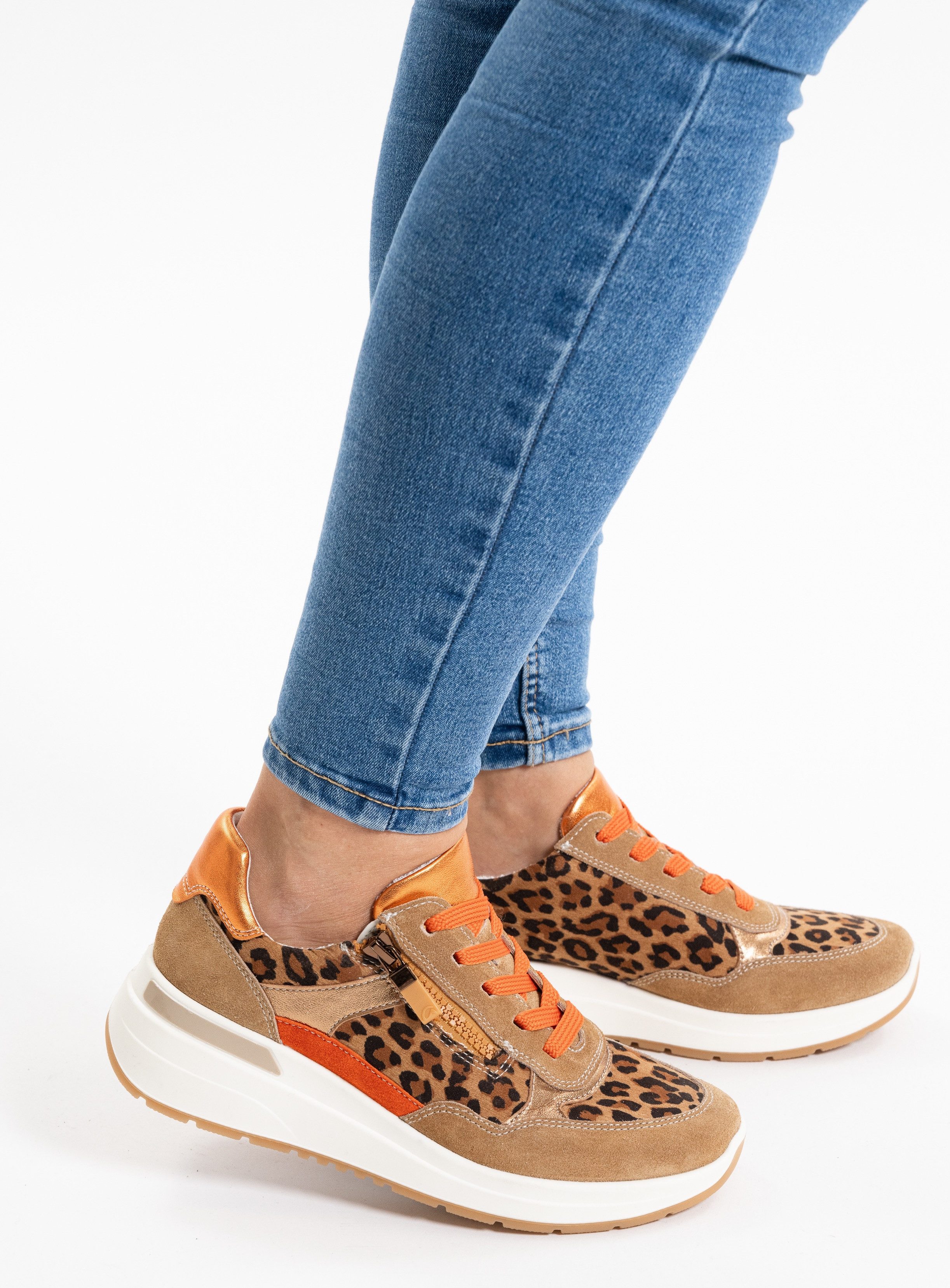 Ara GARDA Keilsneaker, Plateausneaker, Keilsneaker mit Wechselfußbett in H-Weite
