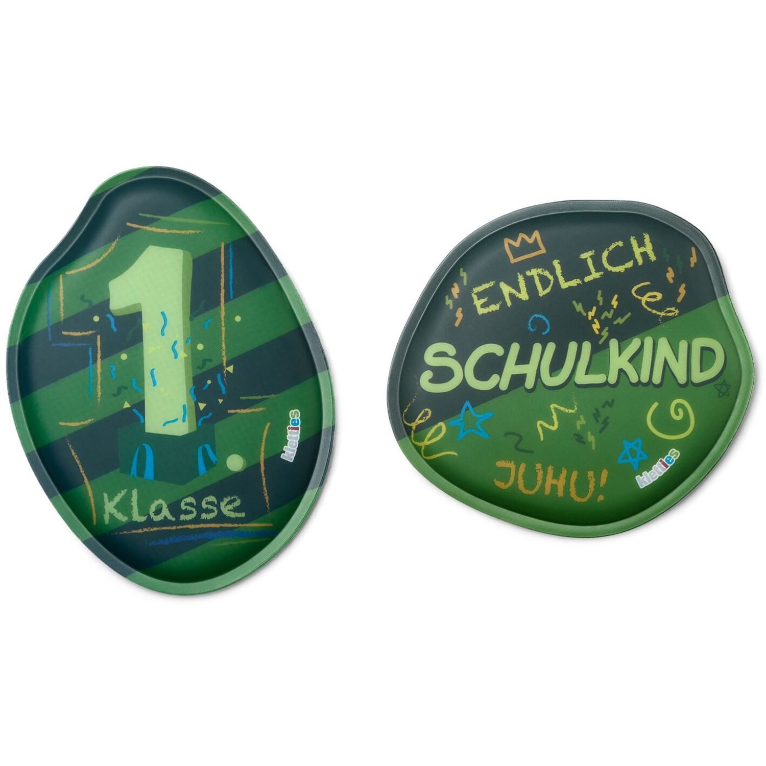 ergobag Schulranzen-Patch Kletties-Set, Polyester