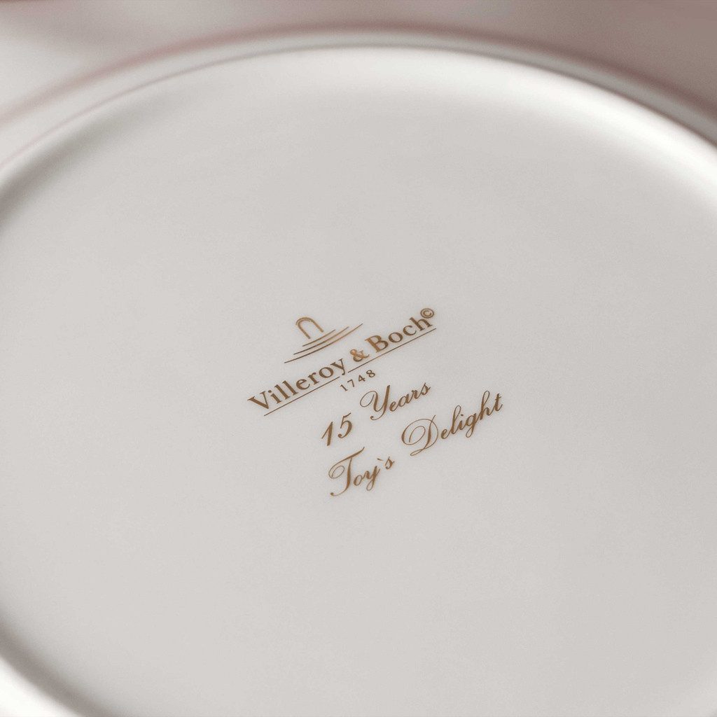 Villeroy & Boch Geschirr-Set Toy's Delight Teller Set, 4tlg. (4-tlg), 4 Personen, Porzellan, Premium Porcelain, 4 Stck, Handwäsche empfohlen
