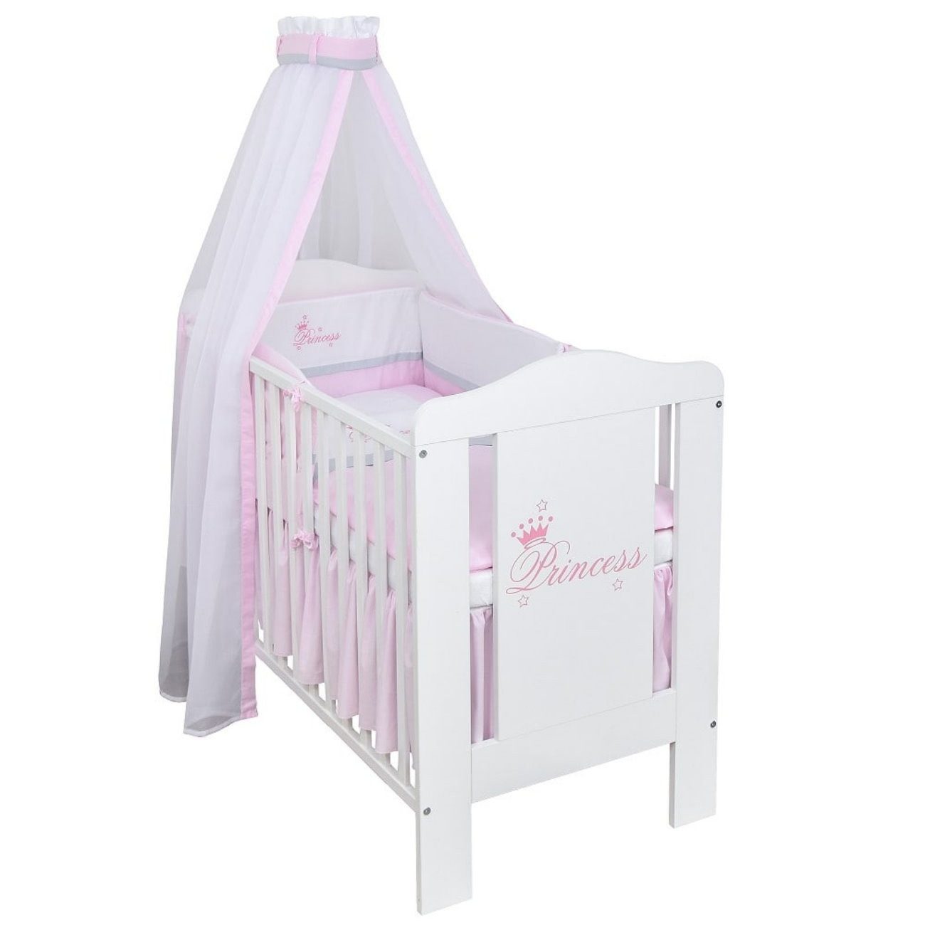 Baby-Delux Babyzimmer-Komplettset Babyzimmer Princess, (13-tlg), Babybett günstig online kaufen