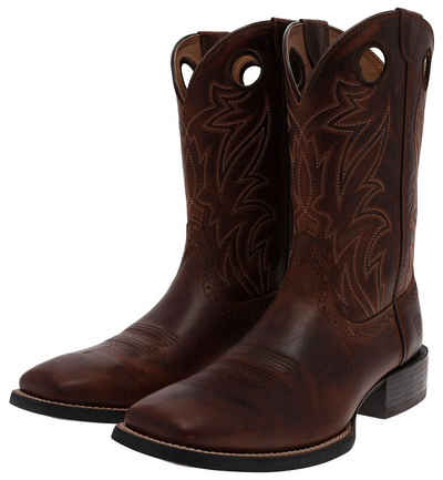 Ariat SPORT SIDEBET Braun Stiefel Herren Westernreitstiefel