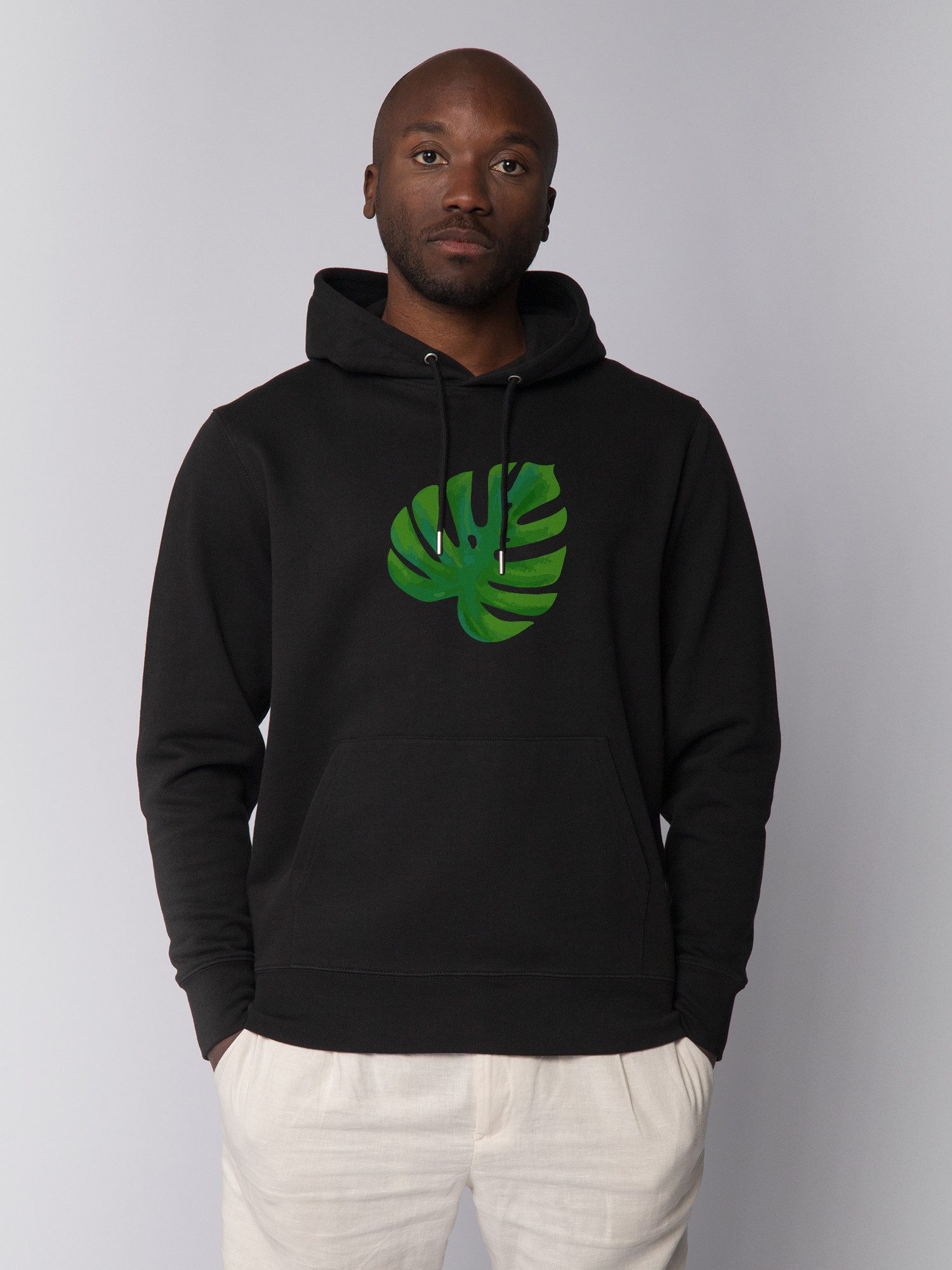 wat? Apparel Hoodie Monstera 2.0
