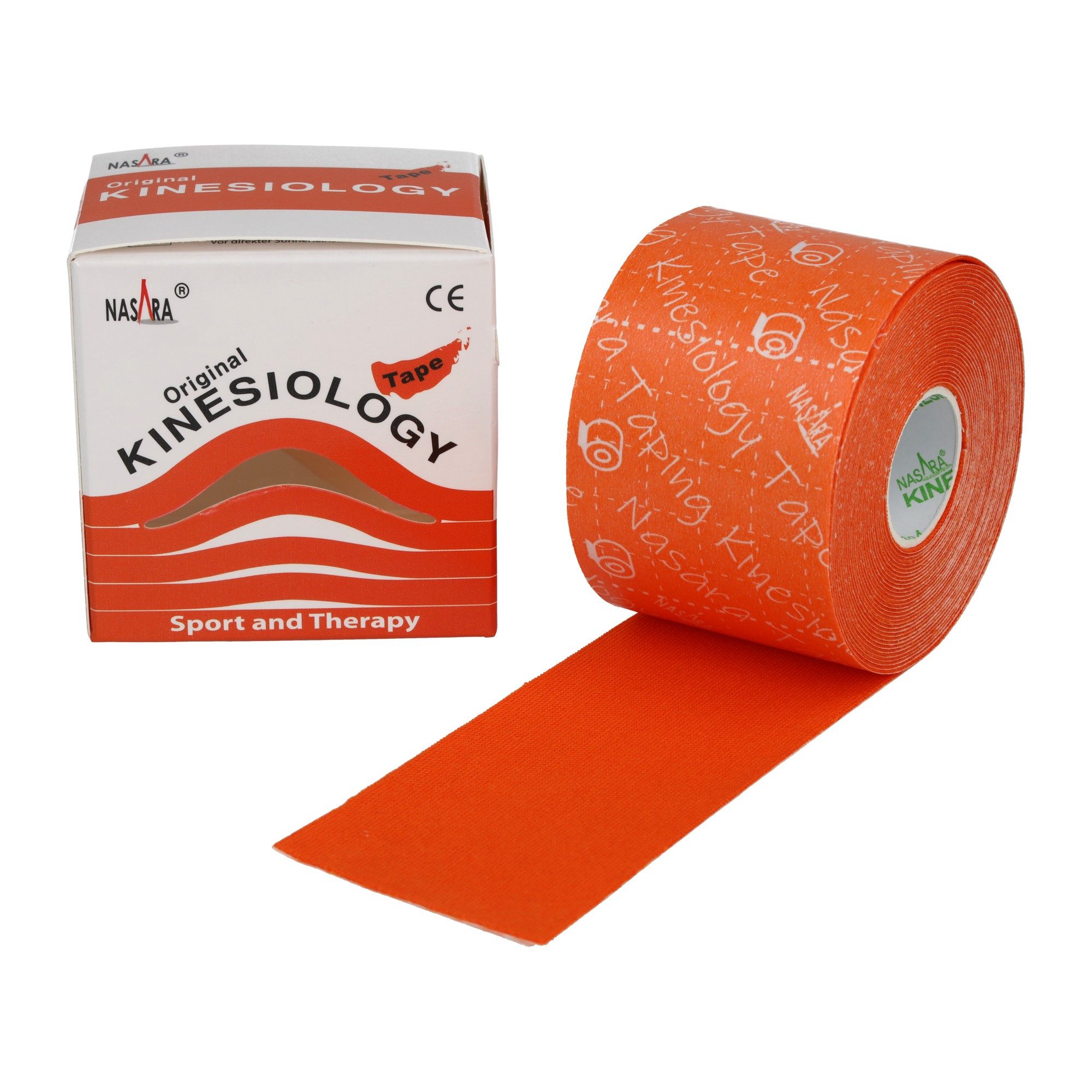 NASARA Kinesiologie-Tape 5cm x 5m 12 Farben