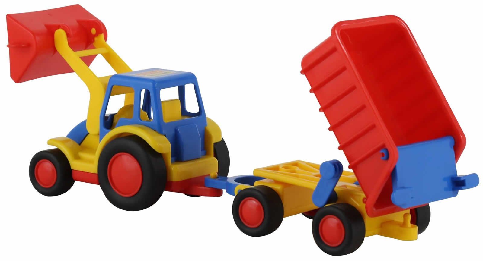 WADER QUALITY TOYS Spielzeug-Traktor Basics Traktor günstig online kaufen