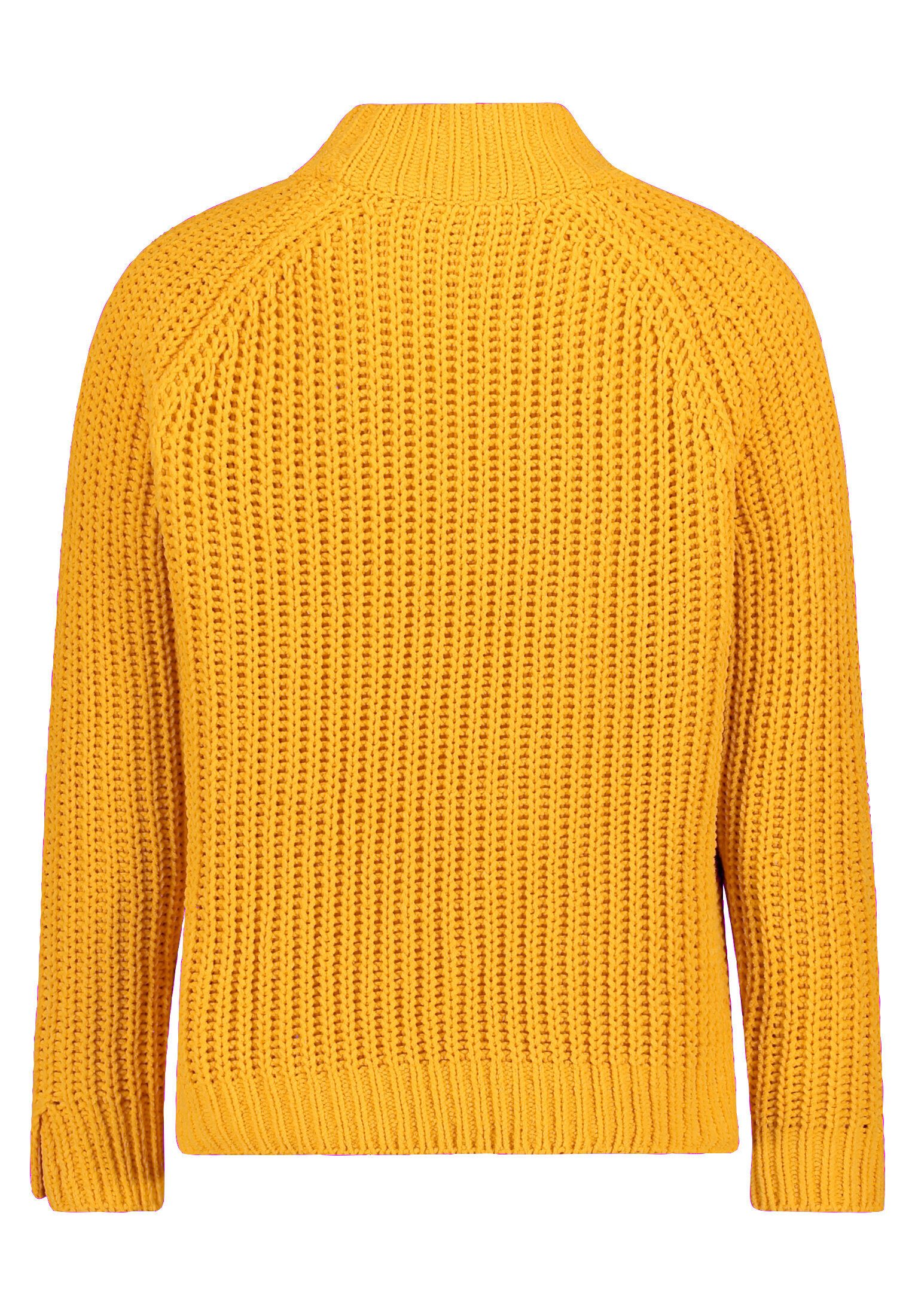 Cartoon Strickpullover Damen mit Stehkragen (1-tlg)