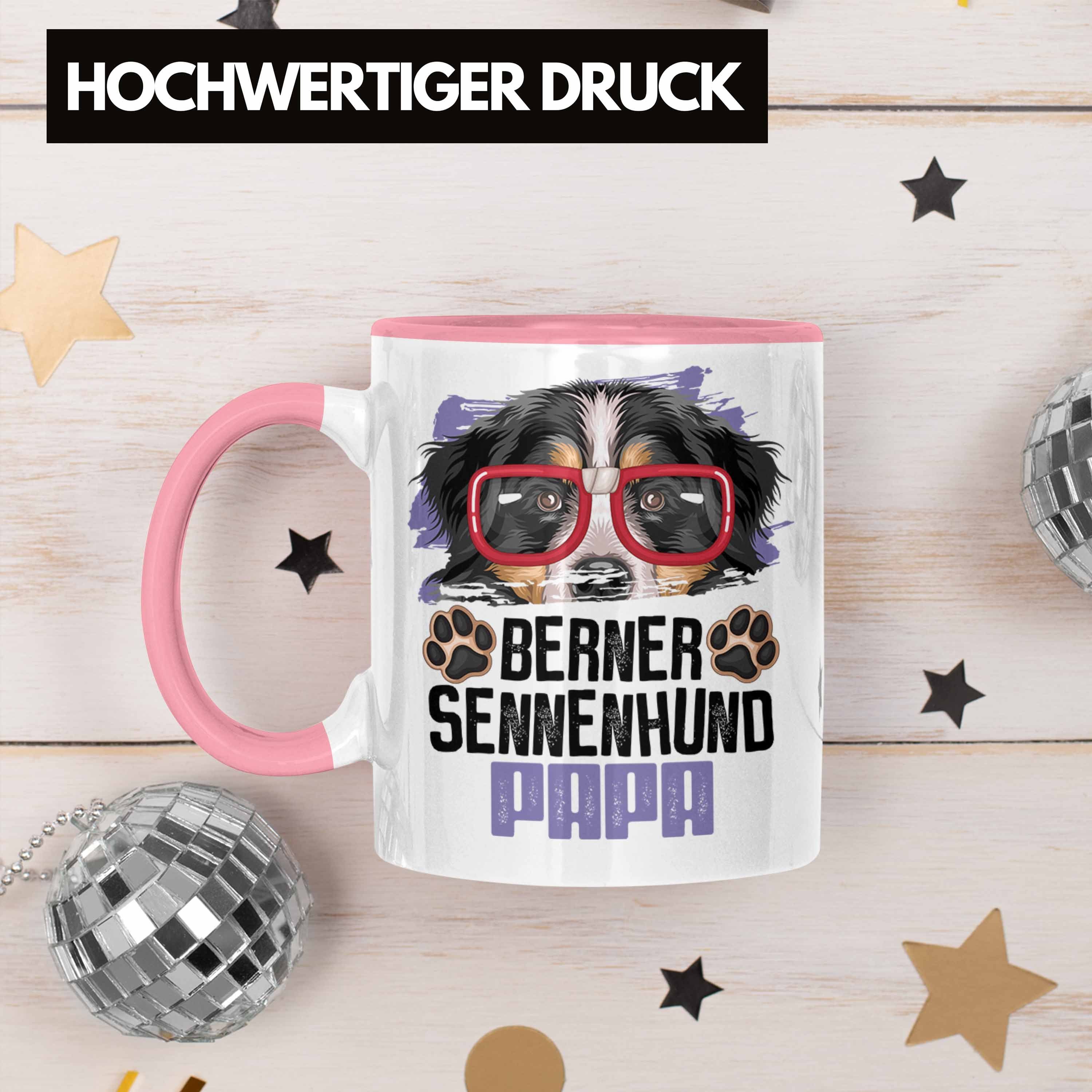 Geschenk Rosa Tasse Sennen Besitzer Lustiger Trendation Geschenkide Papa Spruch Tasse Berner