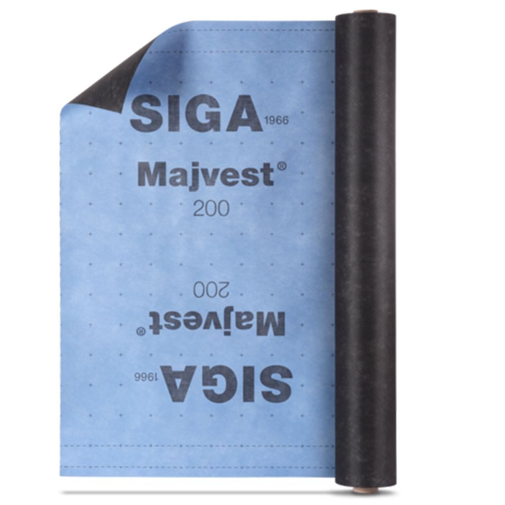 Siga Unterspannbahn Siga Majvest 200 Schalungsbahn 1,5 x 50 m, Fassadenbahn