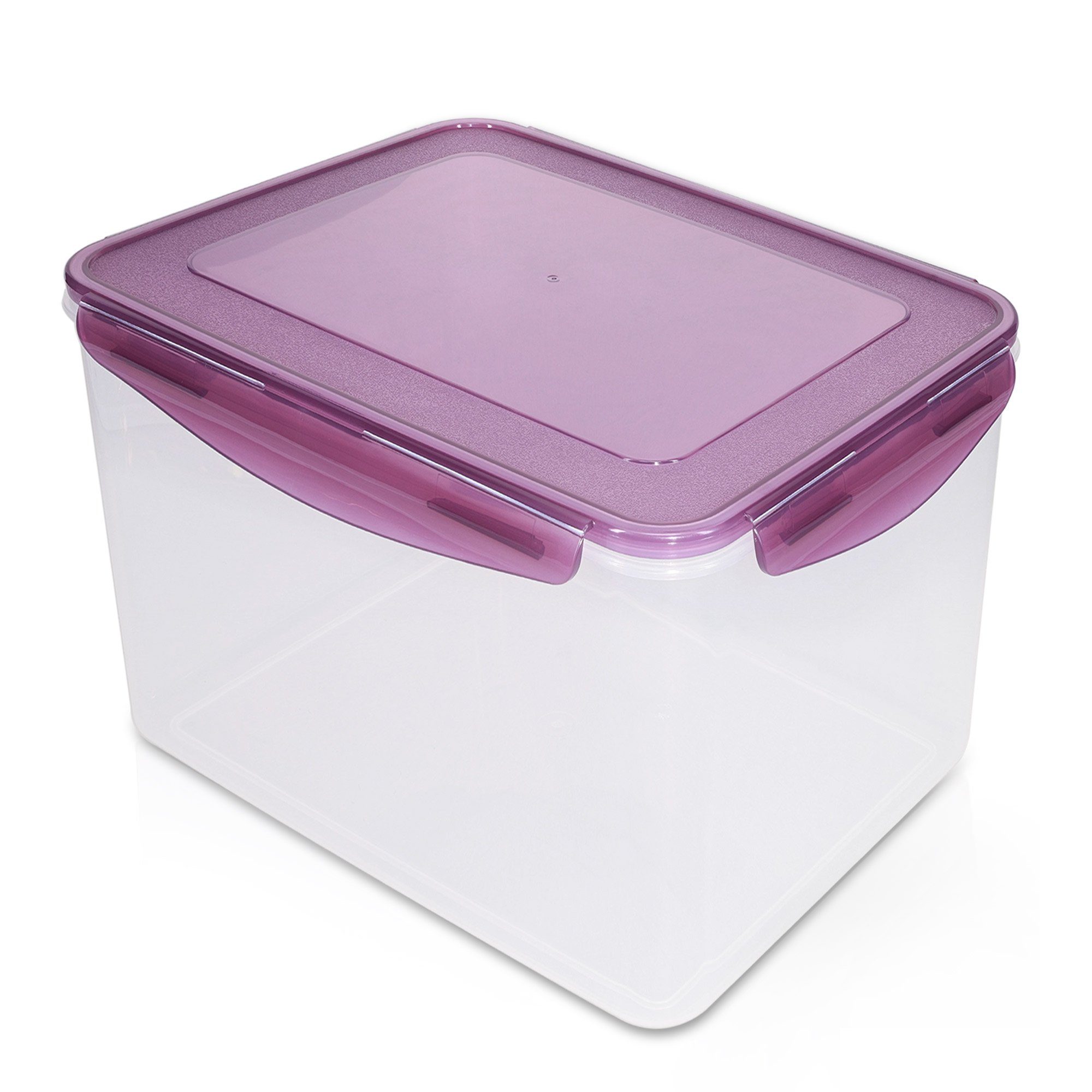 Deckel mit Vorratsdose Kunststoff, Lunchbox aus 9l Polypropylen, Navaris (0-tlg) - Frischhaltebox