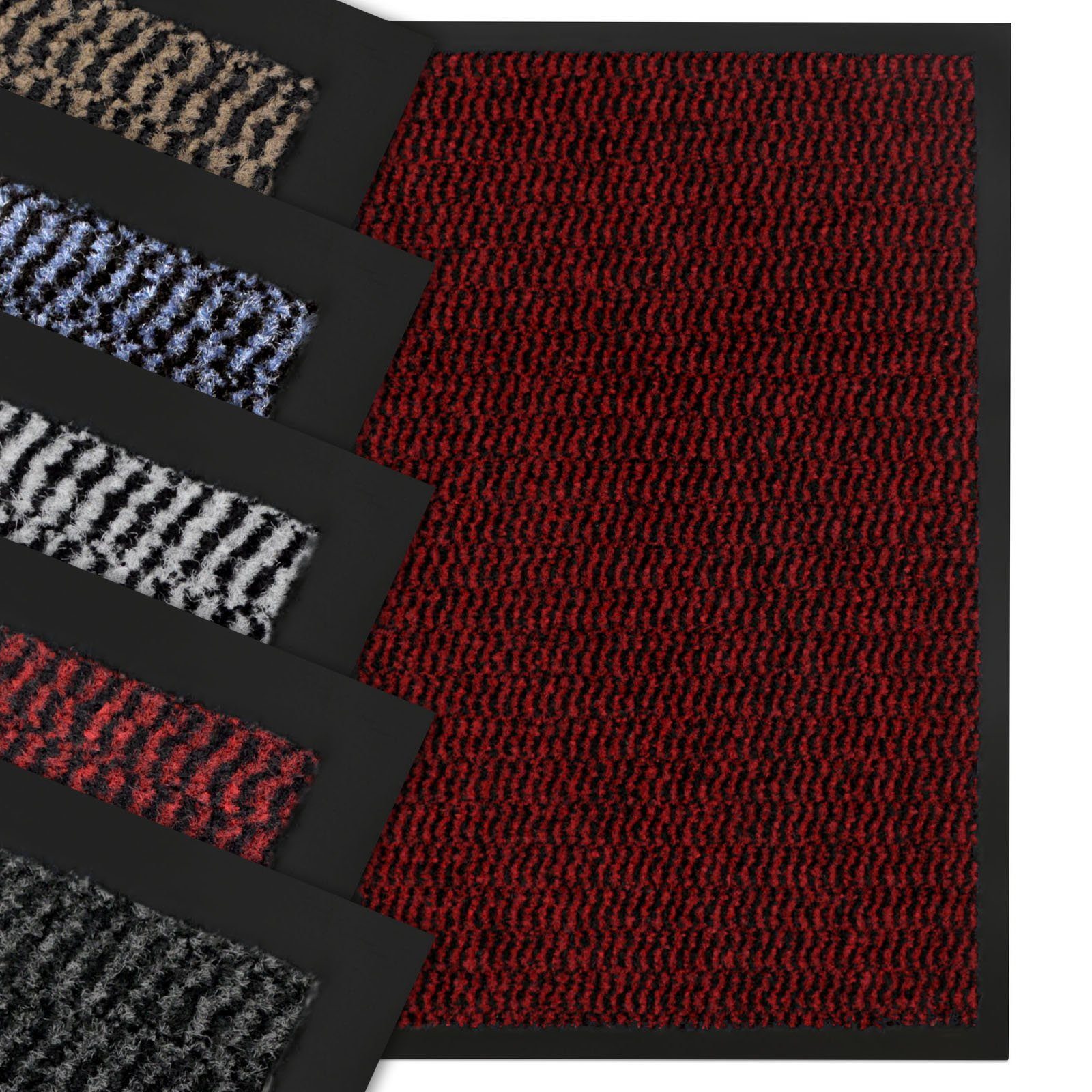 Nova Forma Fußmatte STAR, klassische Fußmatte - Sauberlaufmatte für Haustür, Eingang & Flur