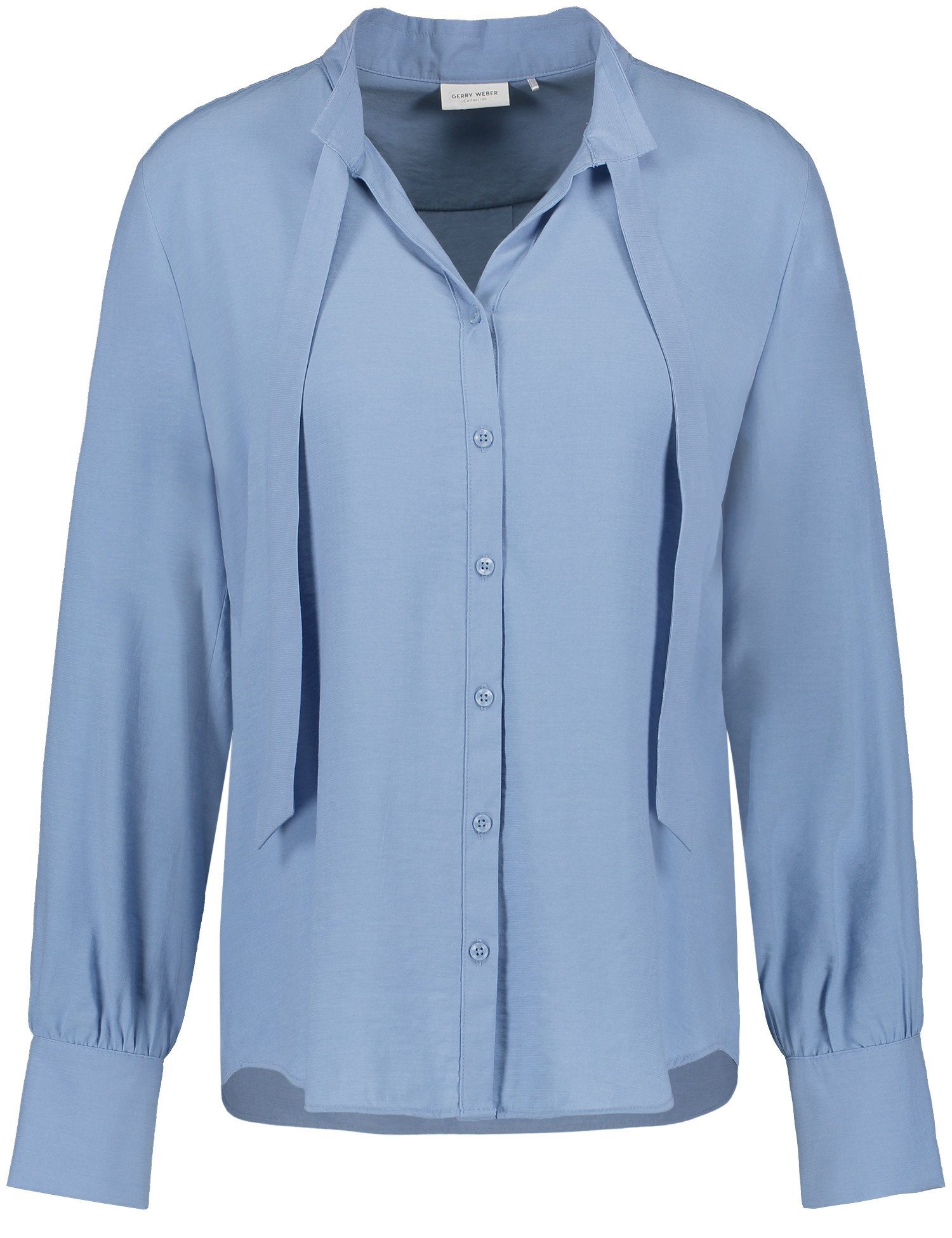 Klassische Bluse Bluse mit Schluppe