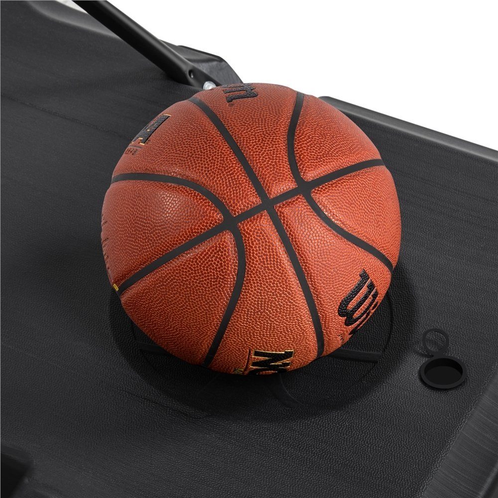 Yaheetech Basketballständer, Basketballkorb, Tragbare Basketballanlage mit Rollen