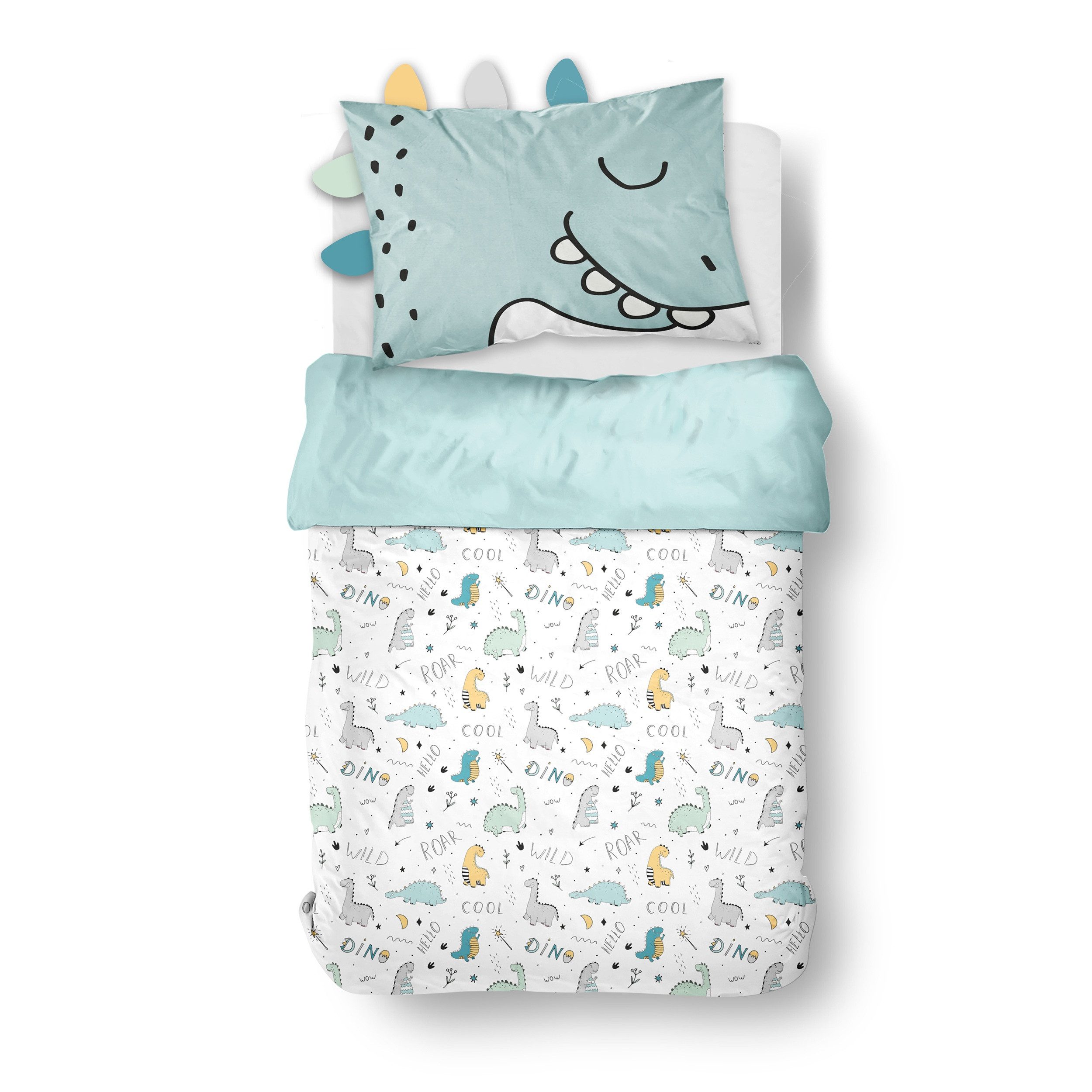 Familando Babybettwäsche Dinosaurier 100x135 40x60 cm günstig online kaufen