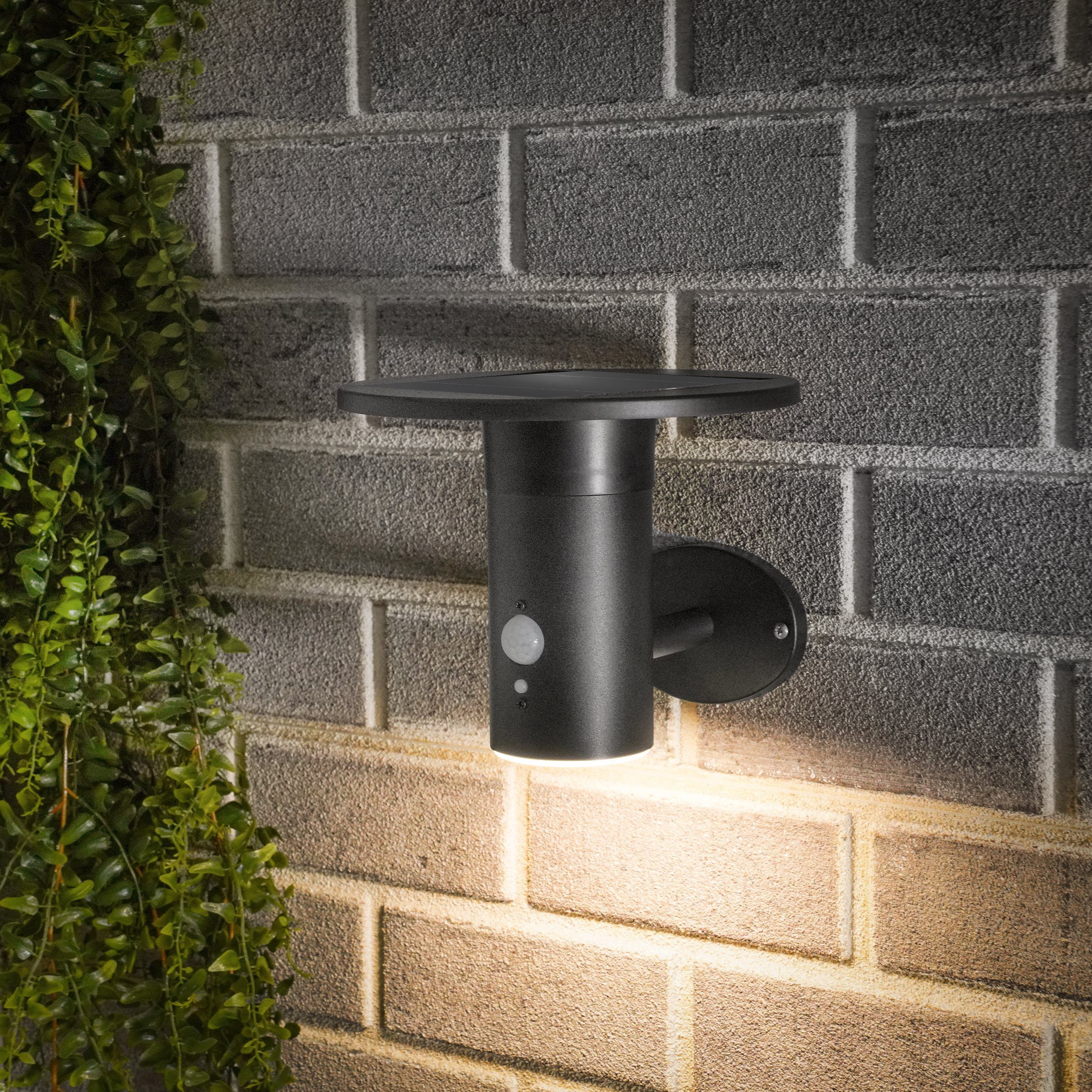 esotec Hausnummer *Solar PIR Wandleuchte "Bologna"