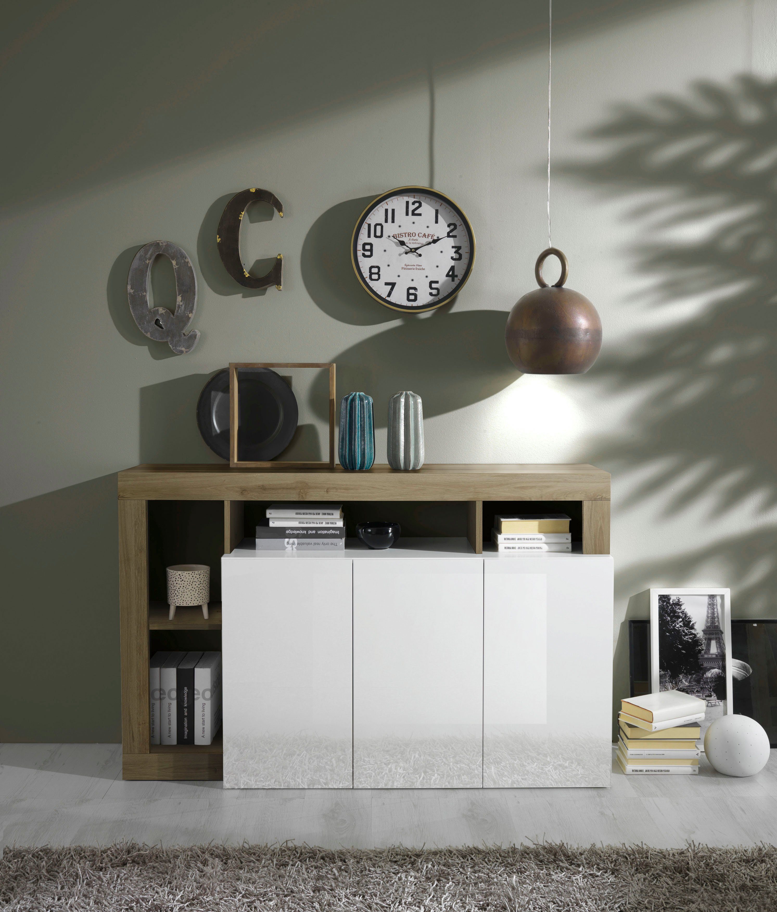 Home affaire Sideboard Hamburg, Breite 146 cm