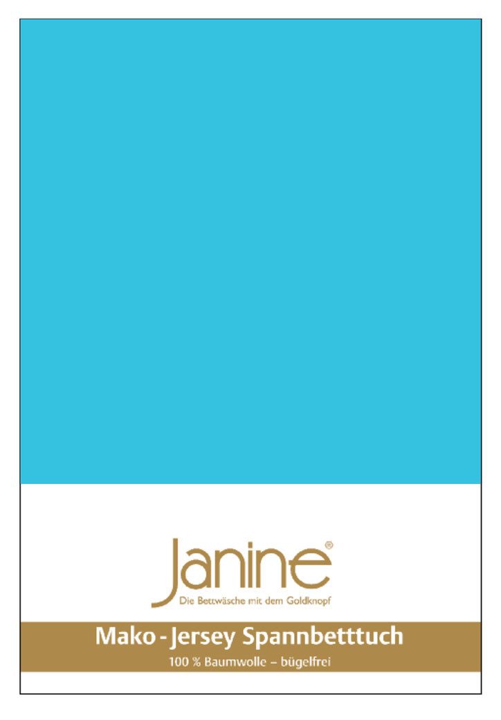 Janine Spannbettlaken Janine Mako Jersey Spannbetttuch günstig online kaufen