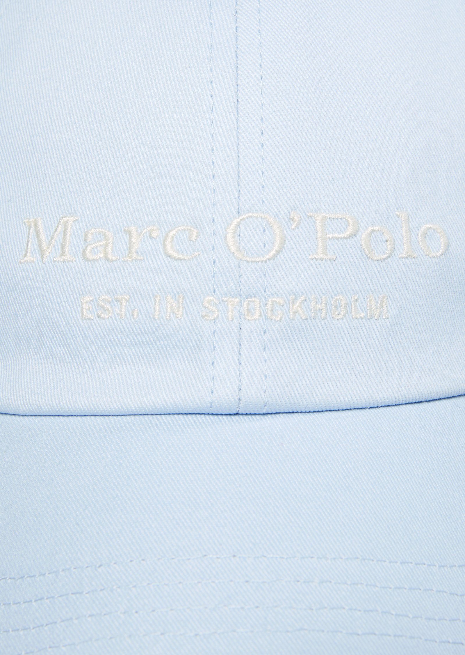 Marc O'Polo Organic-Twill blau aus Baseball hochwertigem Cap