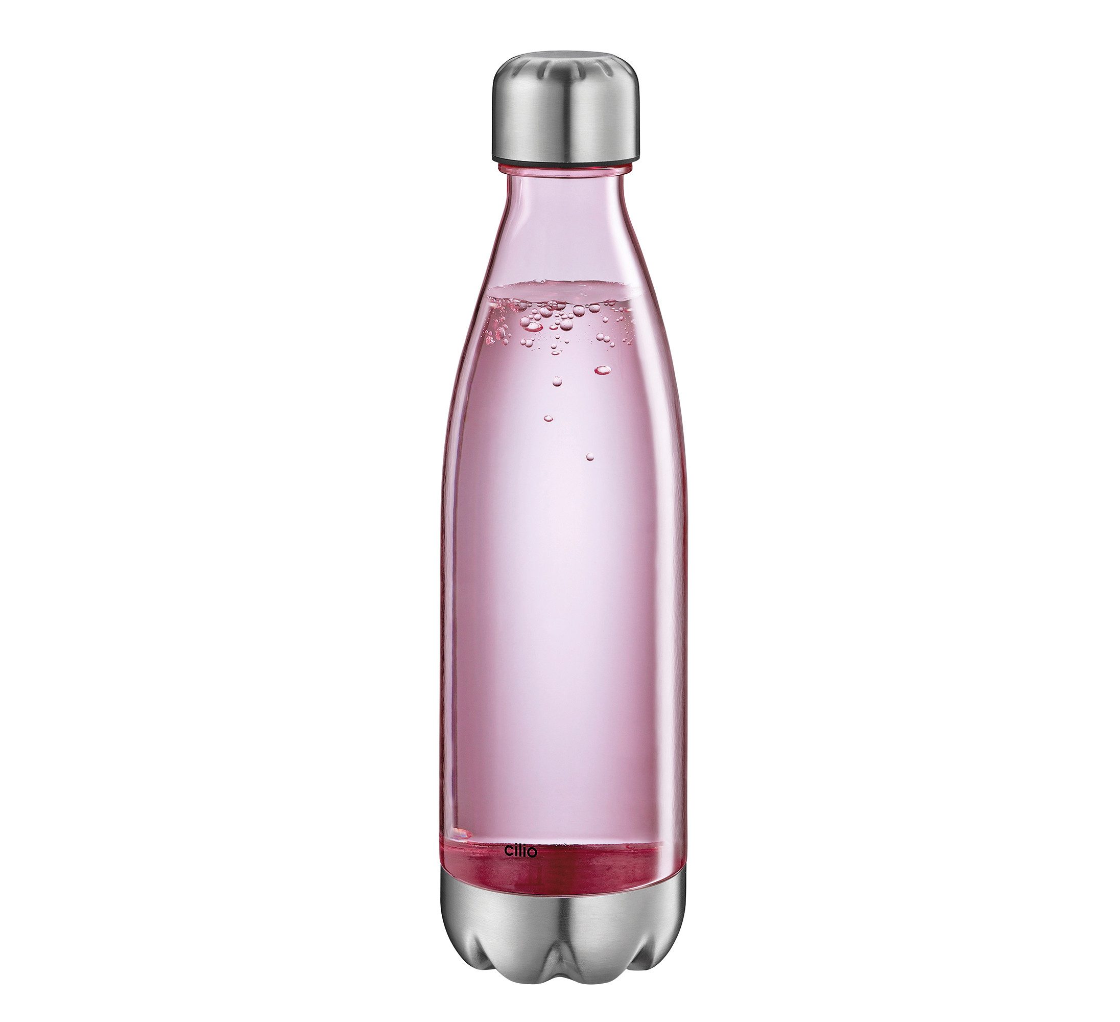 Cilio Trinkflasche Trinkflasche Wasserflasche Kohlensäure geeignet 0,7L cilio ELEGANTE