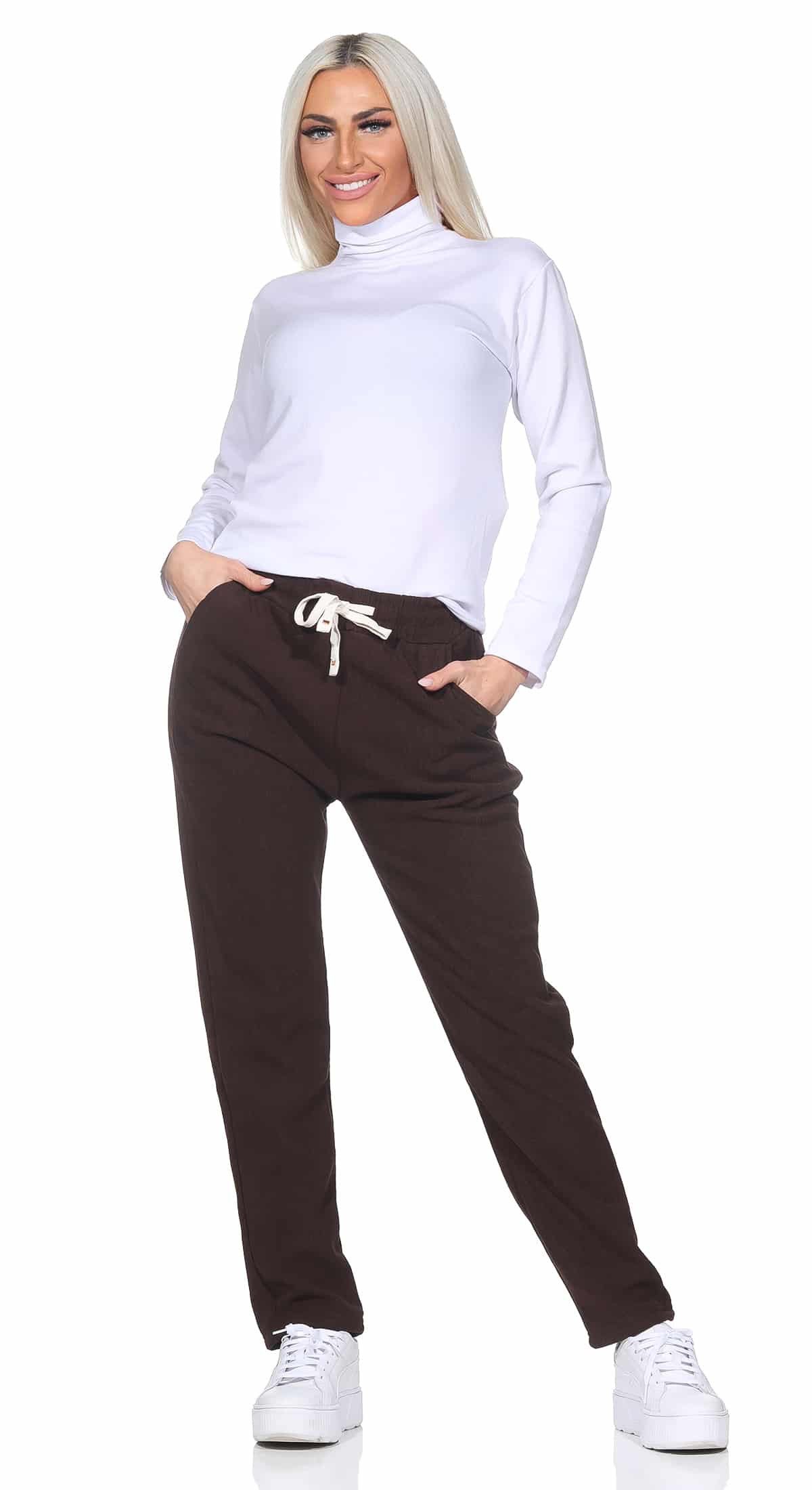 Cordhose Cordhose Damen Freizeithose warme Übergangshose Fleece gefüttert